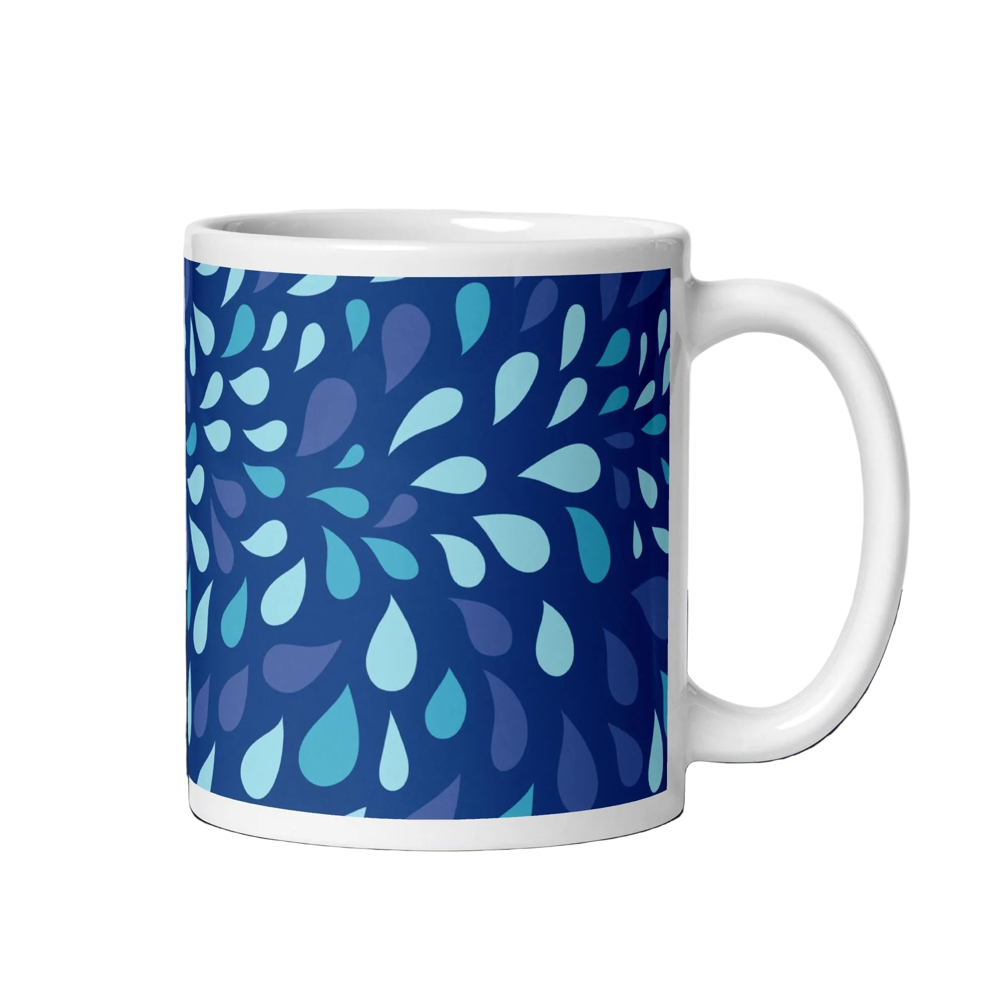 Patterned plain mugs