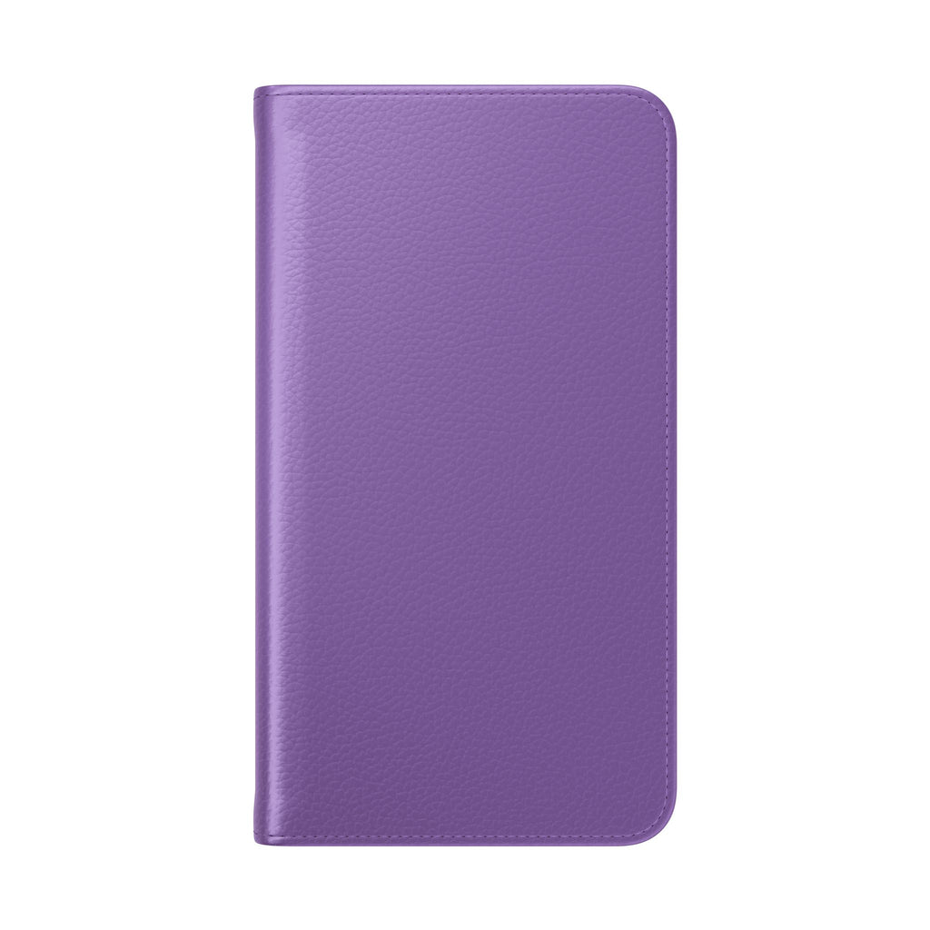 Mauve Wallet Phone Flip Case — Cardholder Folio Cover
