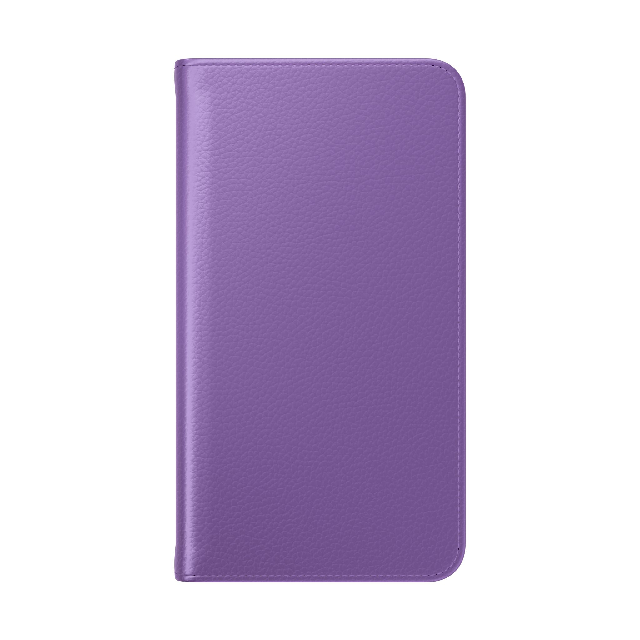 Mauve Wallet Phone Flip Case — Cardholder Folio Cover