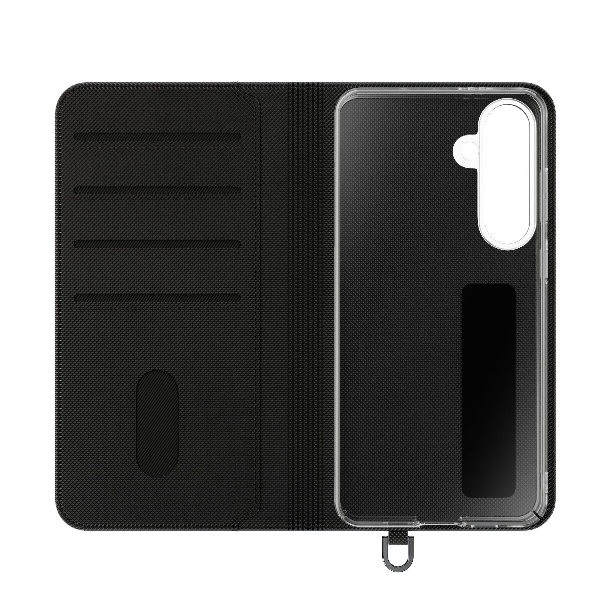 Teal Wallet Phone Flip Case — Cardholder Folio Cover