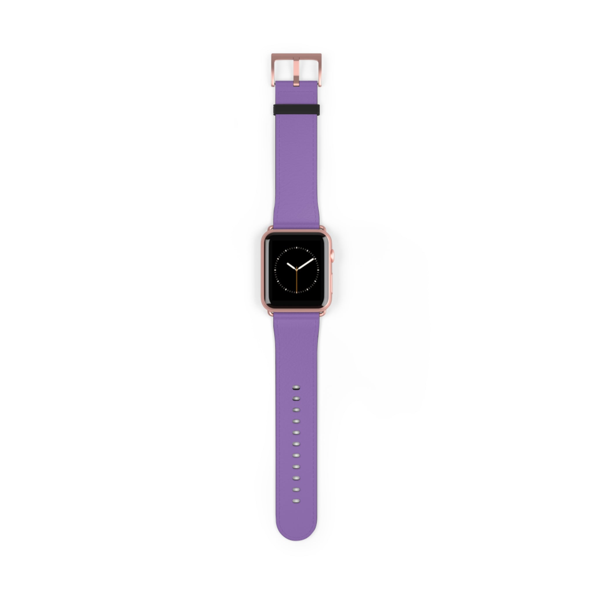 Purple Silicone Watch Band — Slim Comfortable Replacement Strap for Smartwatch