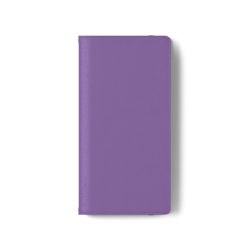 Mauve Wallet Phone Flip Case — Cardholder Folio Cover