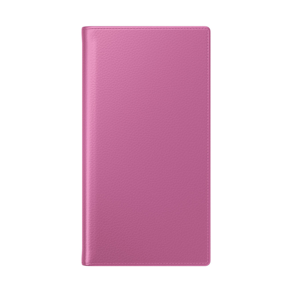 Pink Wallet Phone Flip Case — Cardholder Folio Cover