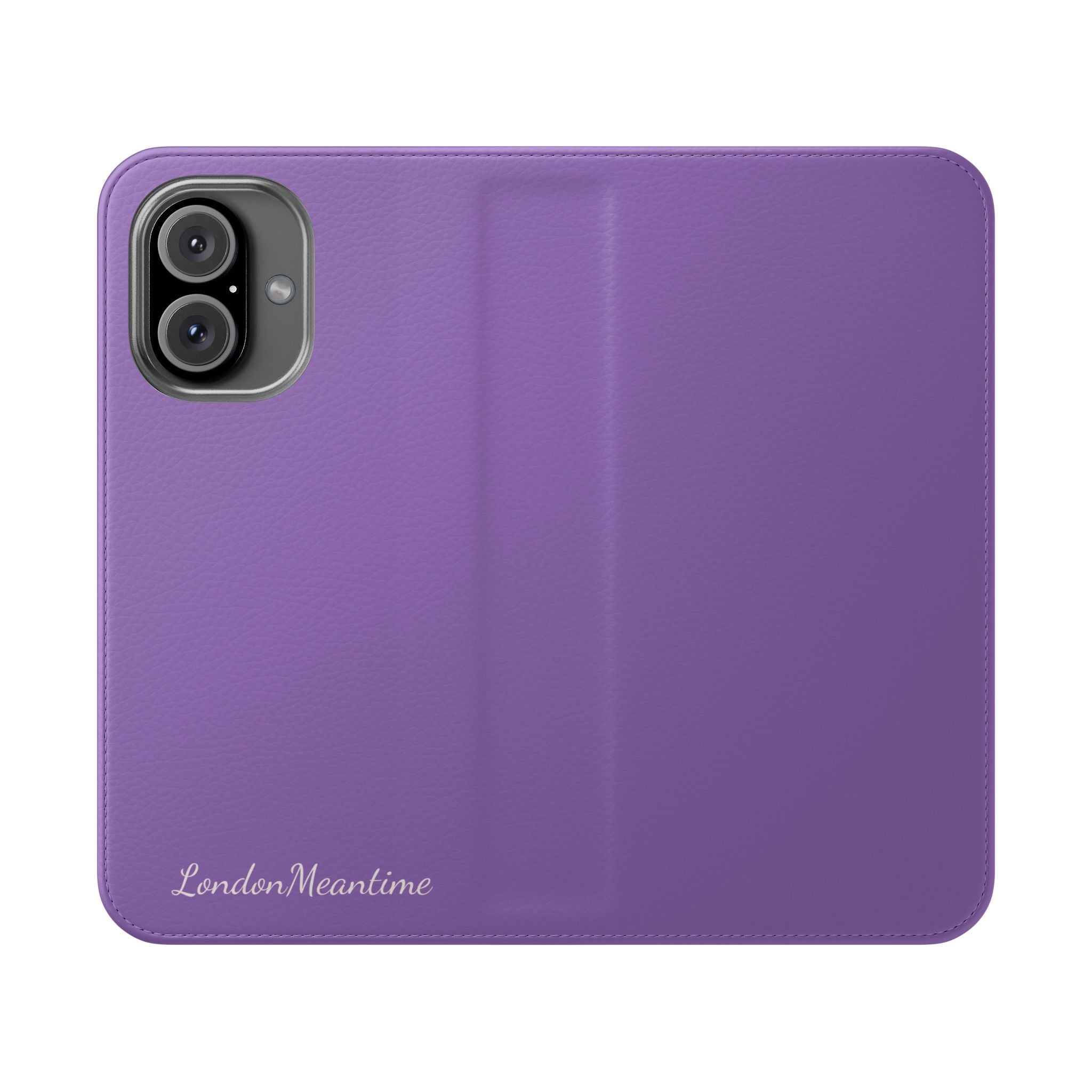 Mauve Wallet Phone Flip Case — Cardholder Folio Cover