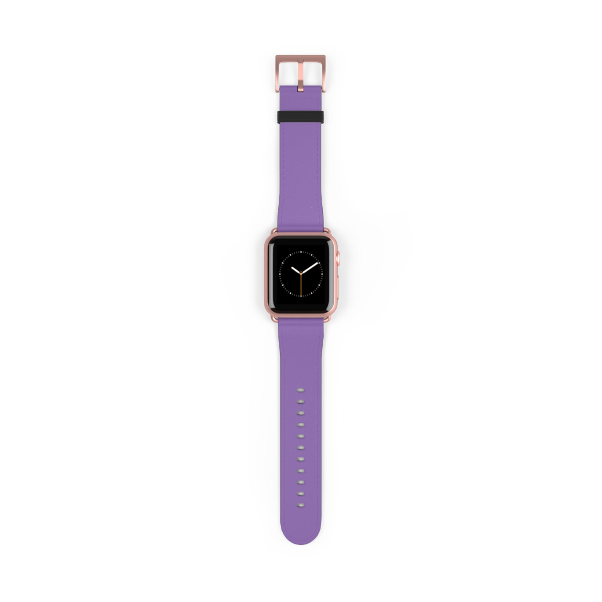 Purple Silicone Watch Band — Slim Comfortable Replacement Strap for Smartwatch