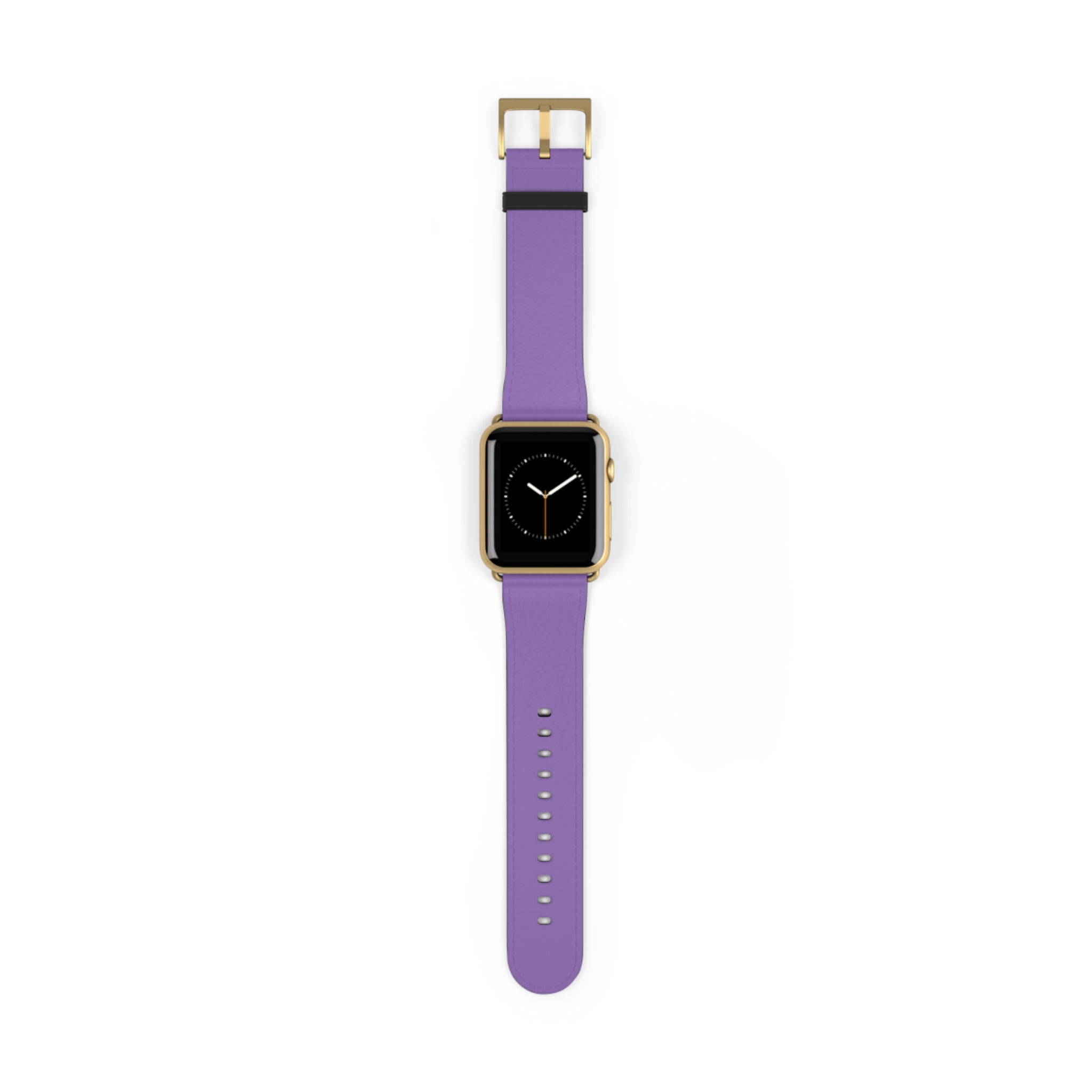 Purple Silicone Watch Band — Slim Comfortable Replacement Strap for Smartwatch