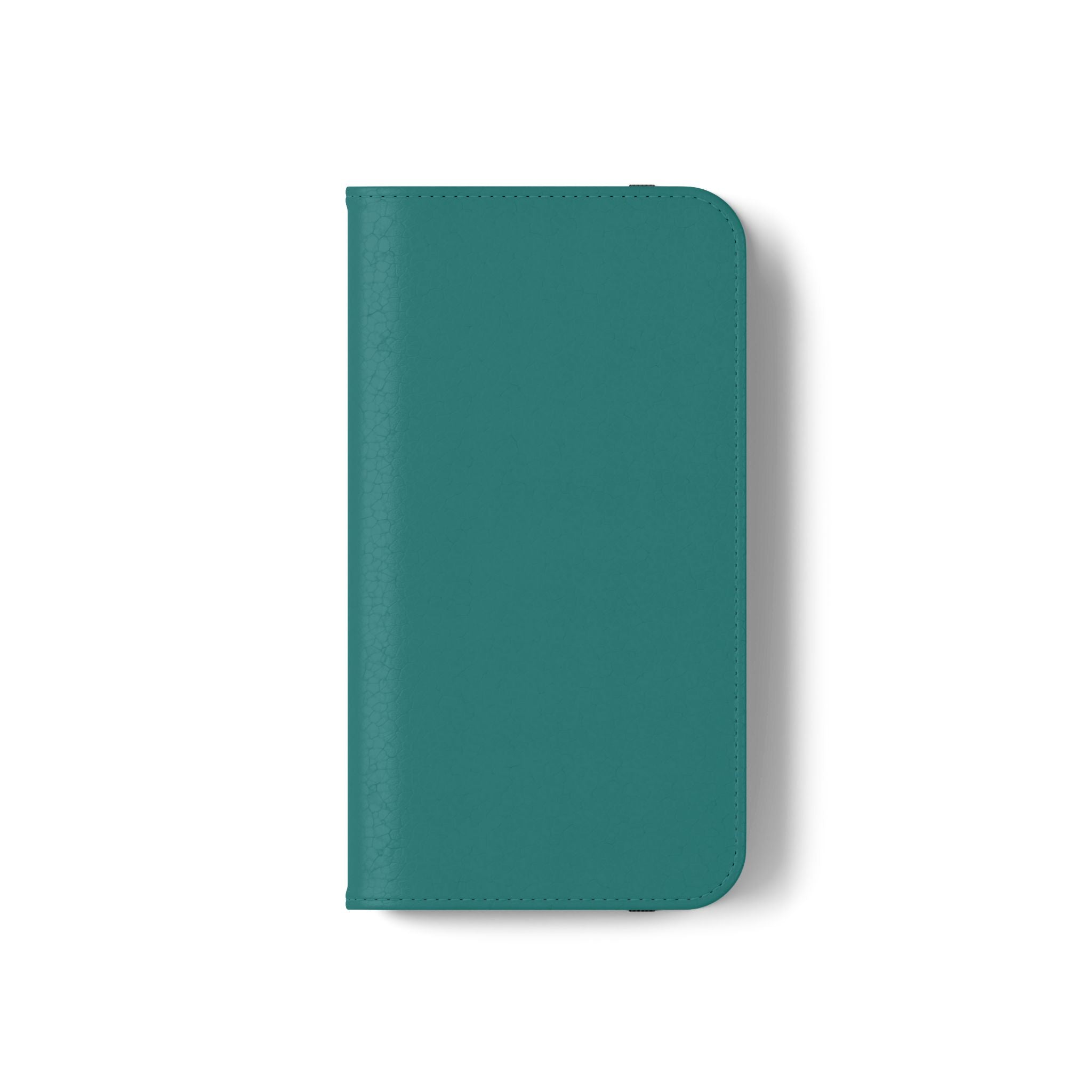 Teal Wallet Phone Flip Case — Cardholder Folio Cover