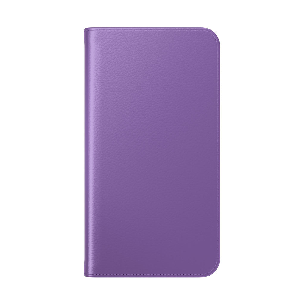 Mauve Wallet Phone Flip Case — Cardholder Folio Cover