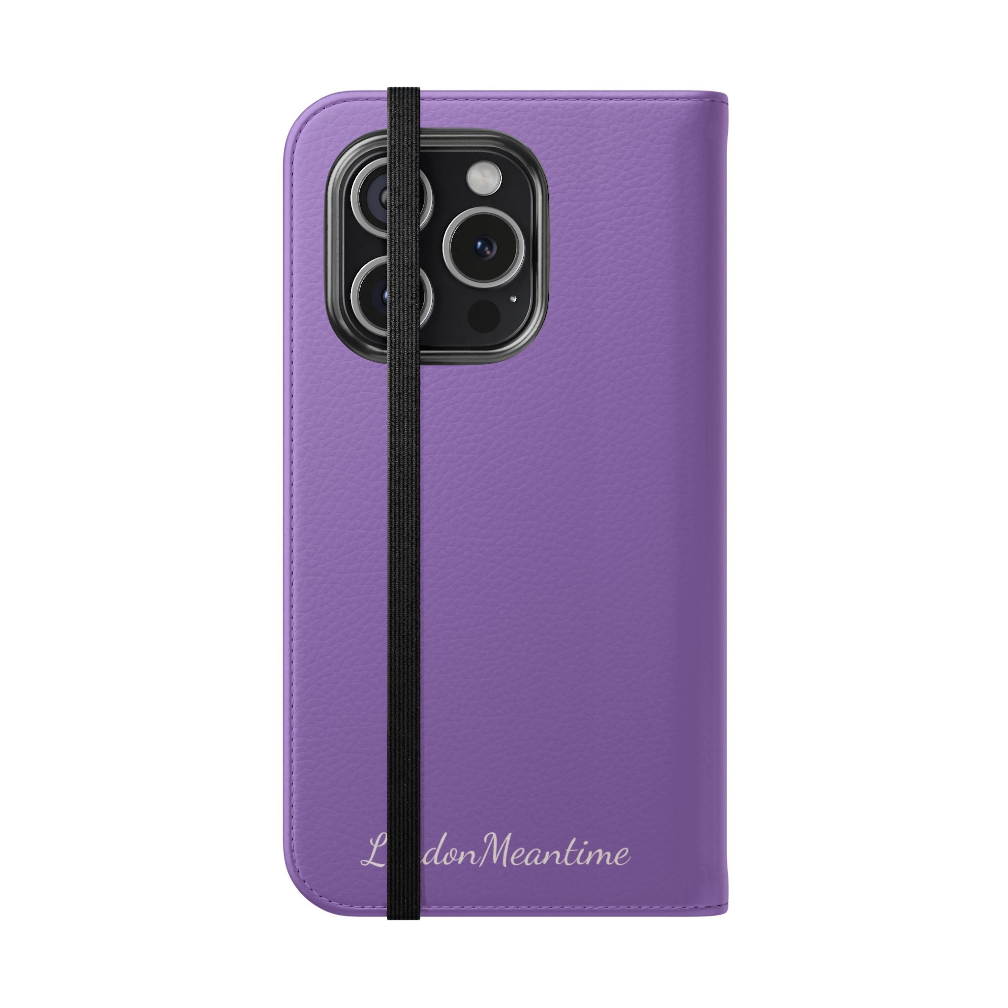 Mauve Wallet Phone Flip Case — Cardholder Folio Cover