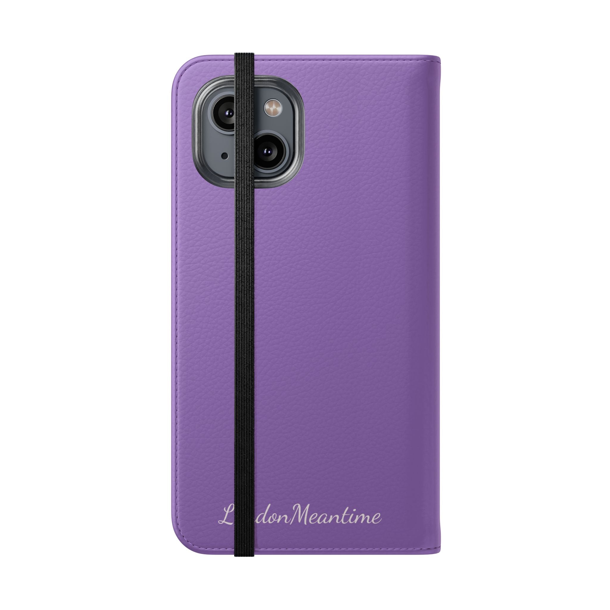 Mauve Wallet Phone Flip Case — Cardholder Folio Cover