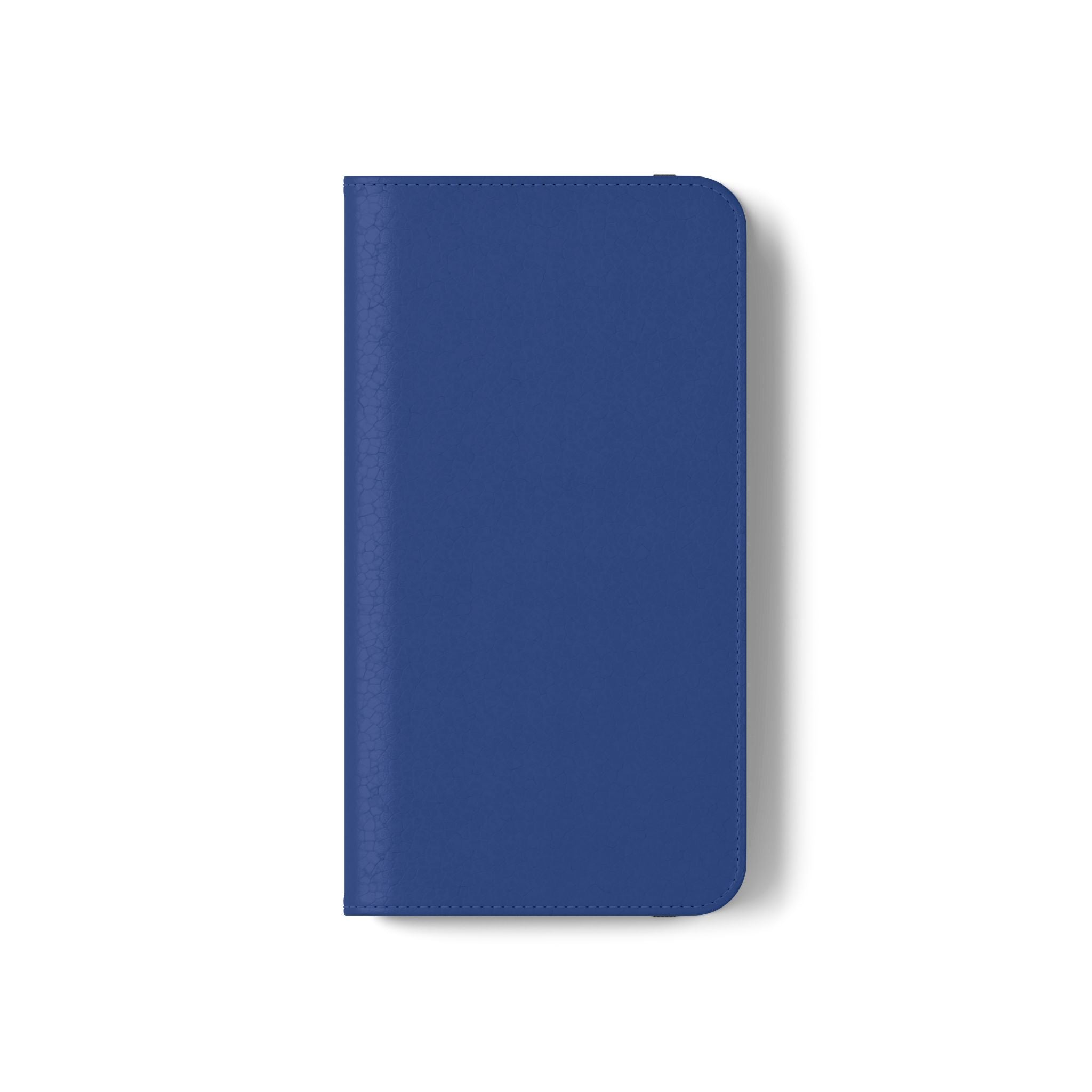 Royal blue Wallet Phone Flip Case — Cardholder Folio Cover