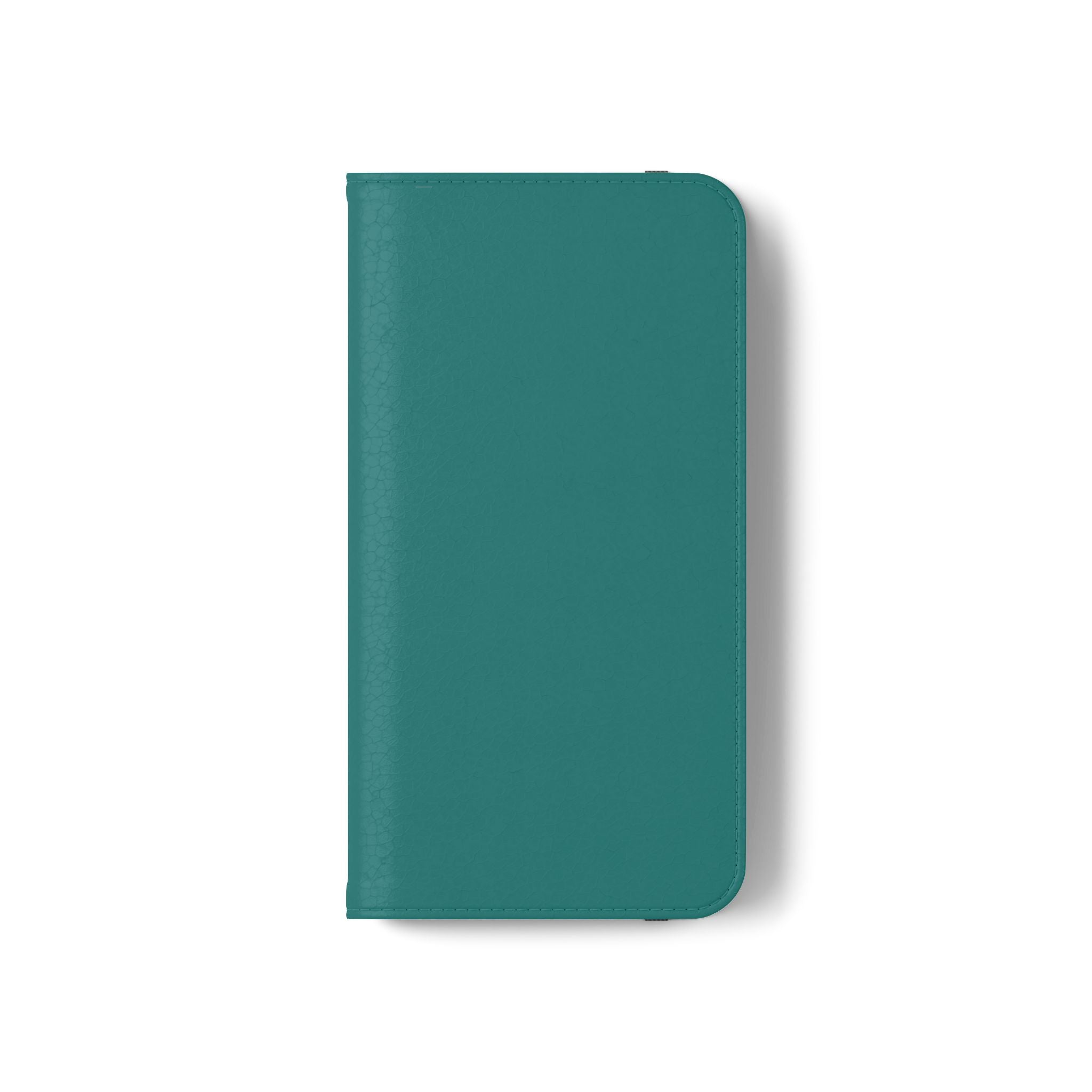 Teal Wallet Phone Flip Case — Cardholder Folio Cover