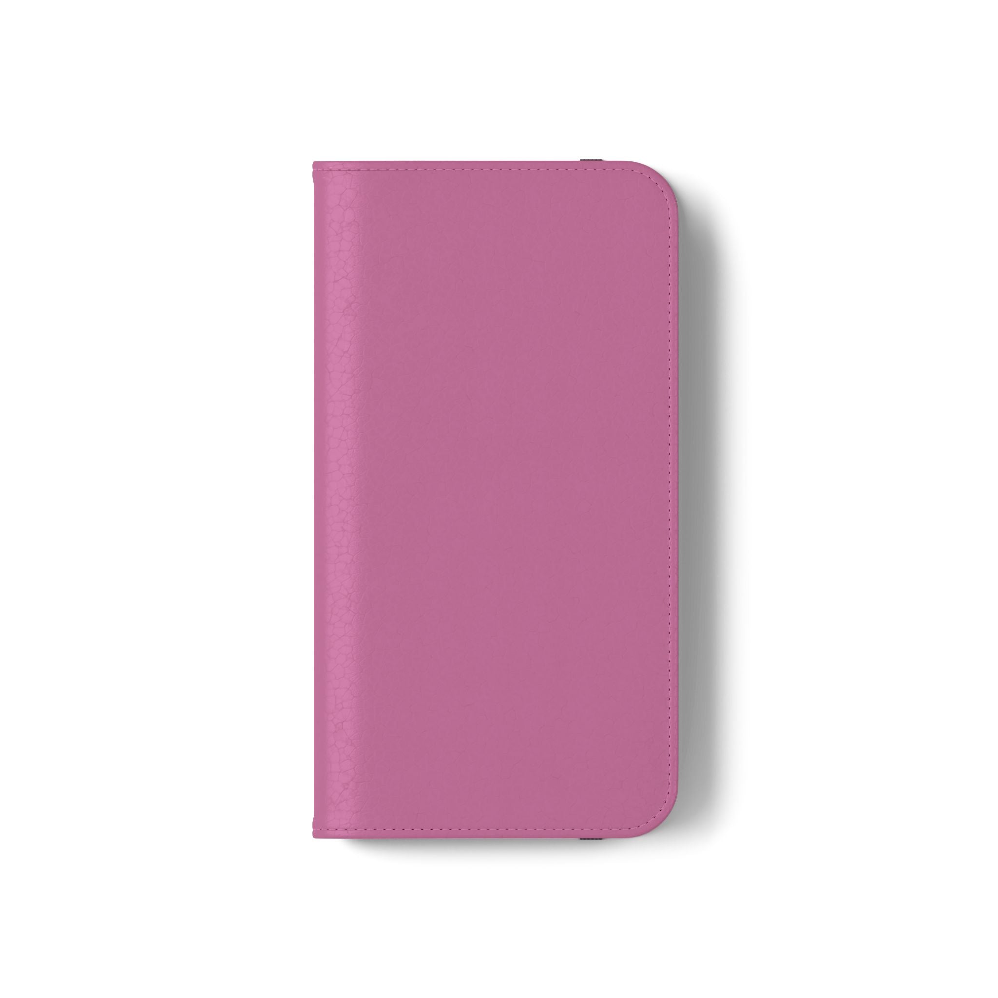 Pink Wallet Phone Flip Case — Cardholder Folio Cover