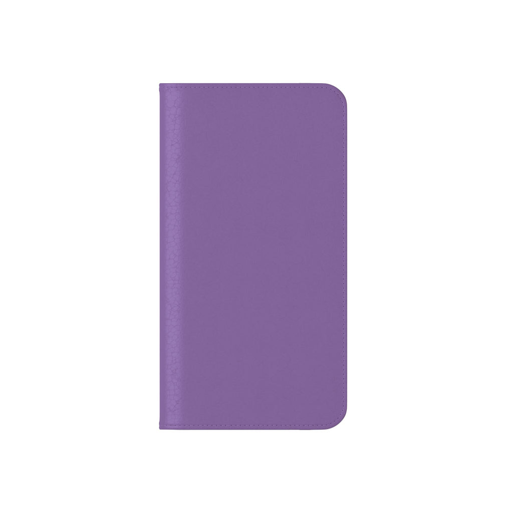 Mauve Wallet Phone Flip Case — Cardholder Folio Cover
