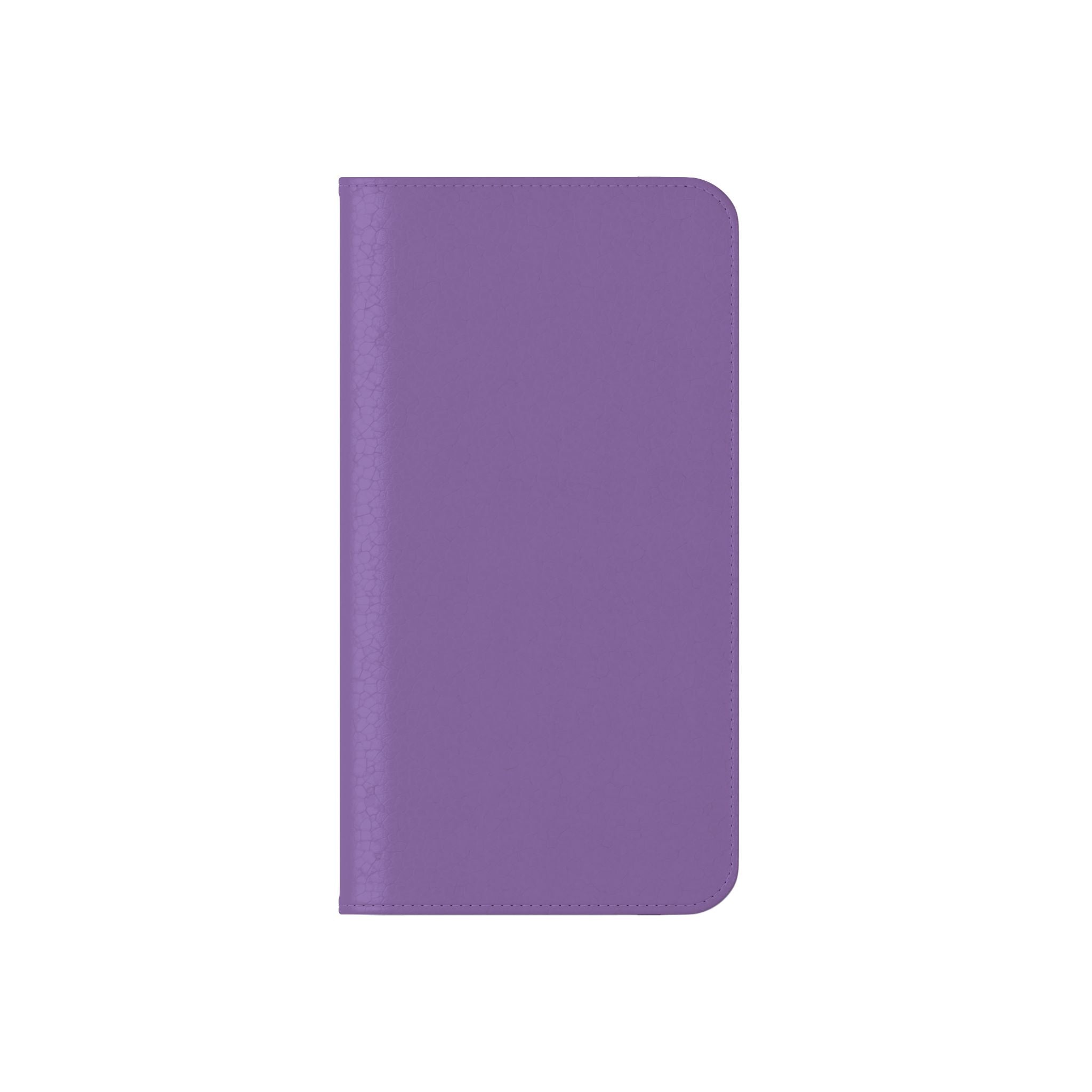 Mauve Wallet Phone Flip Case — Cardholder Folio Cover