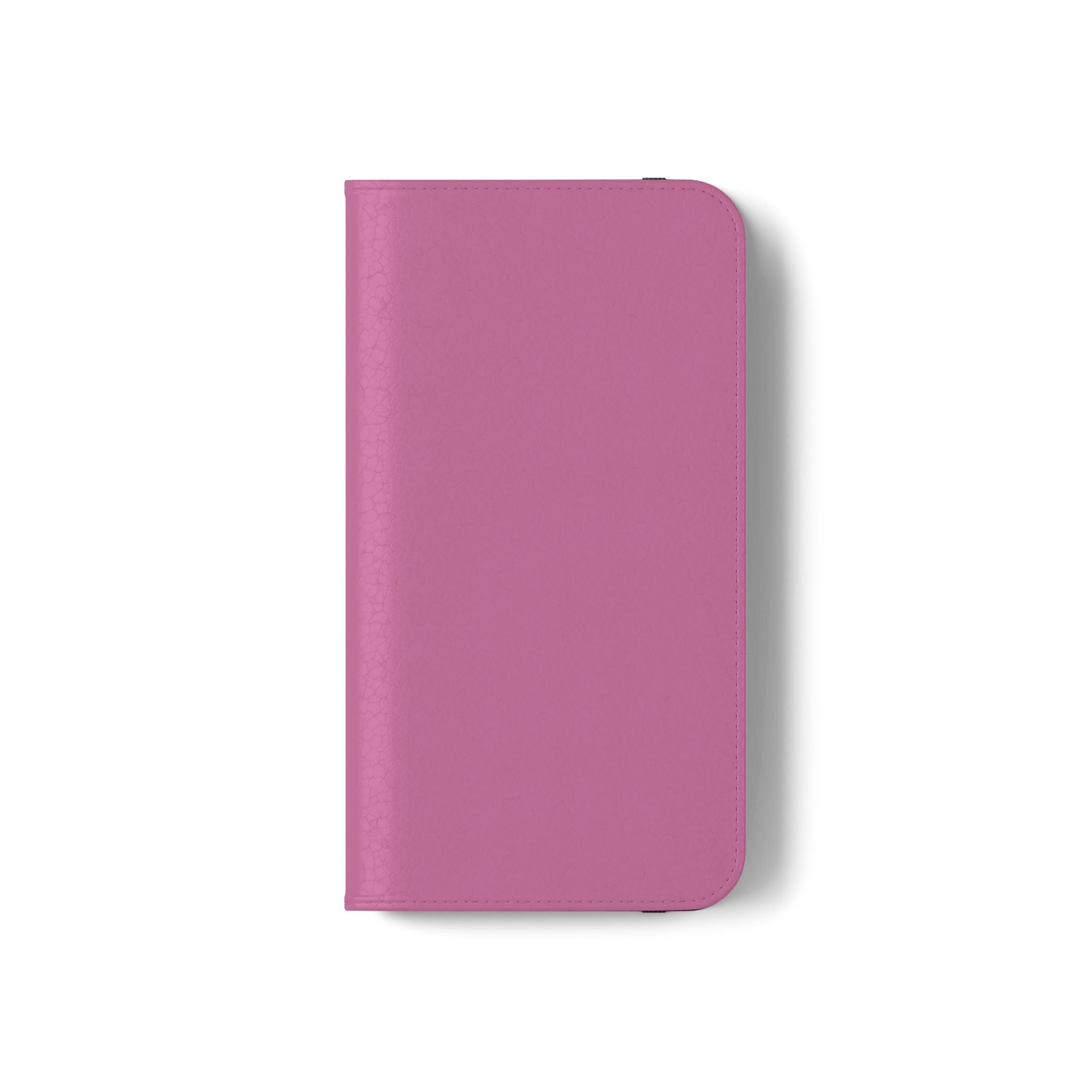 Pink Wallet Phone Flip Case — Cardholder Folio Cover