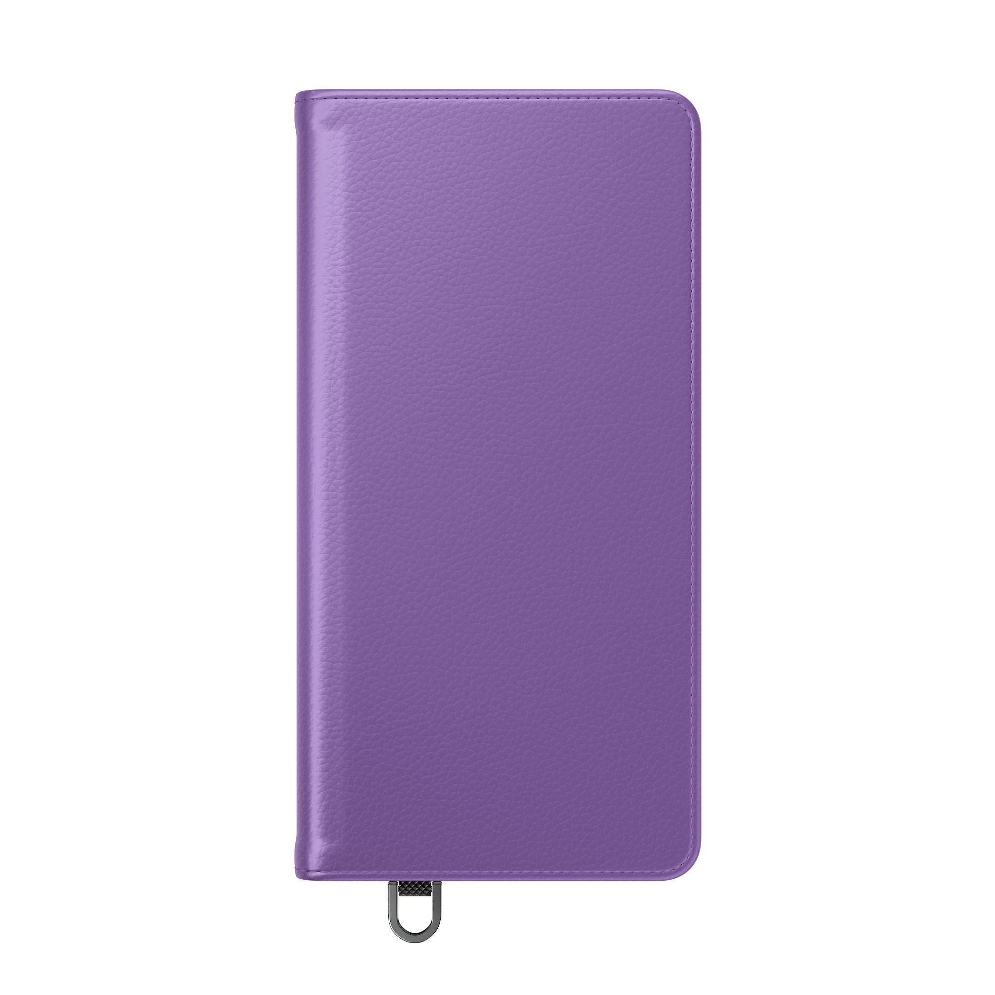 Mauve Wallet Phone Flip Case — Cardholder Folio Cover