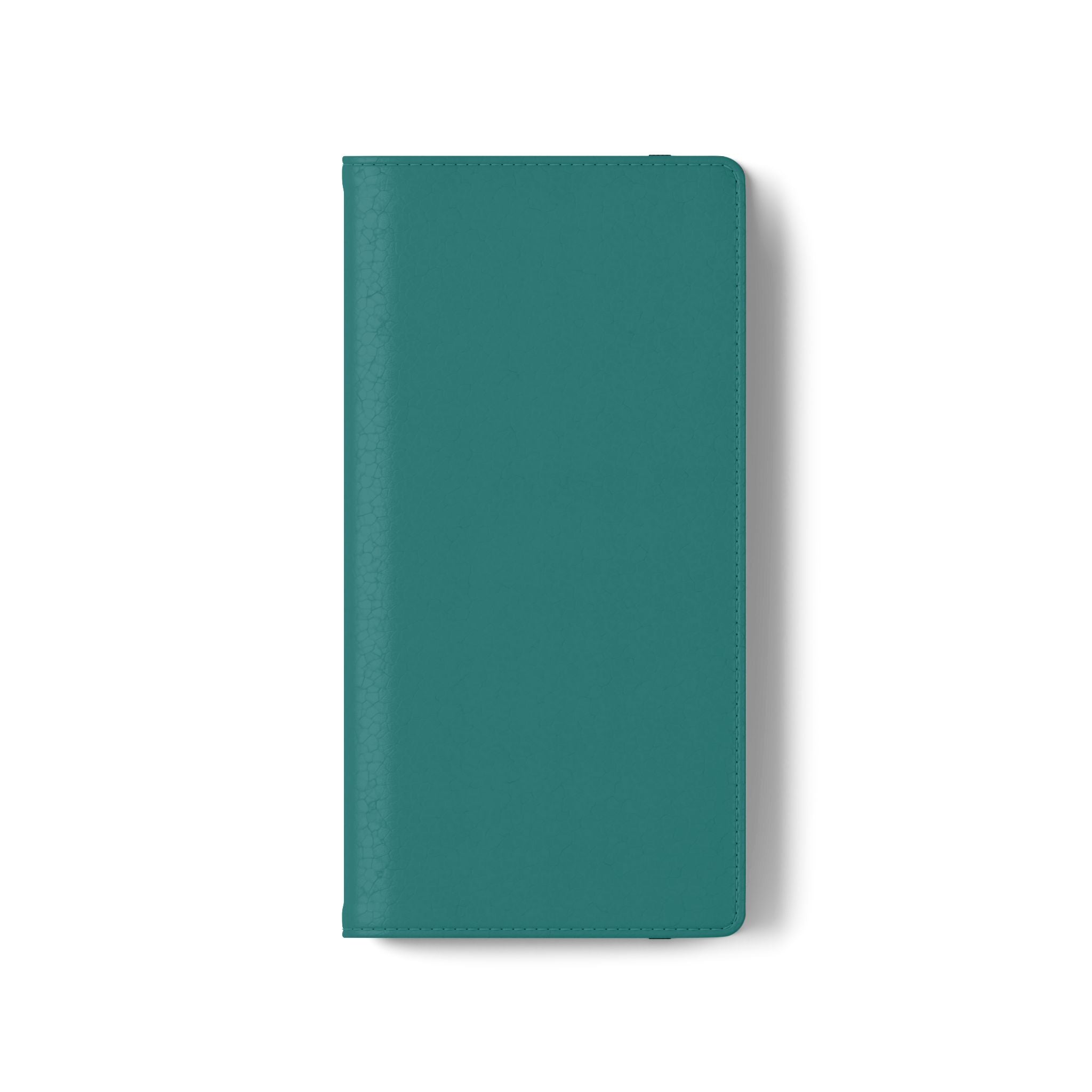 Teal Wallet Phone Flip Case — Cardholder Folio Cover