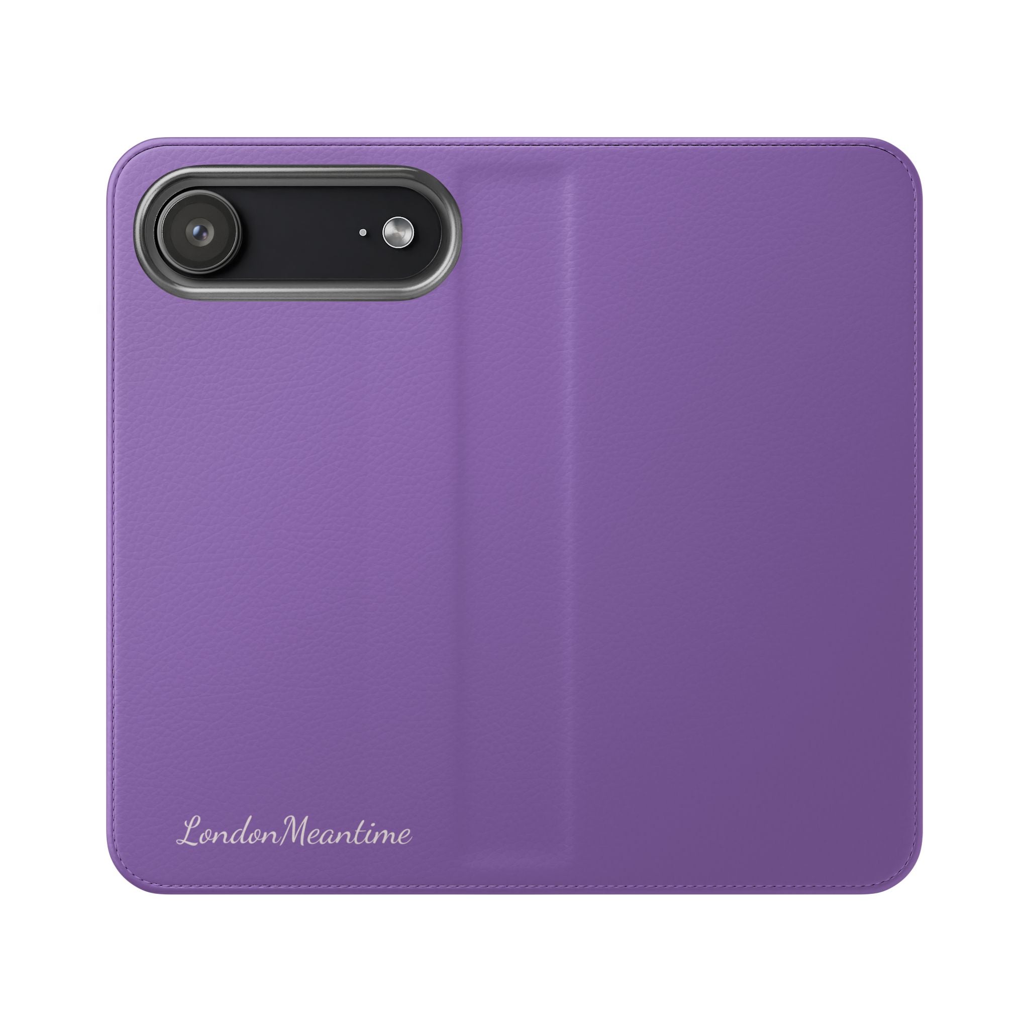 Mauve Wallet Phone Flip Case — Cardholder Folio Cover