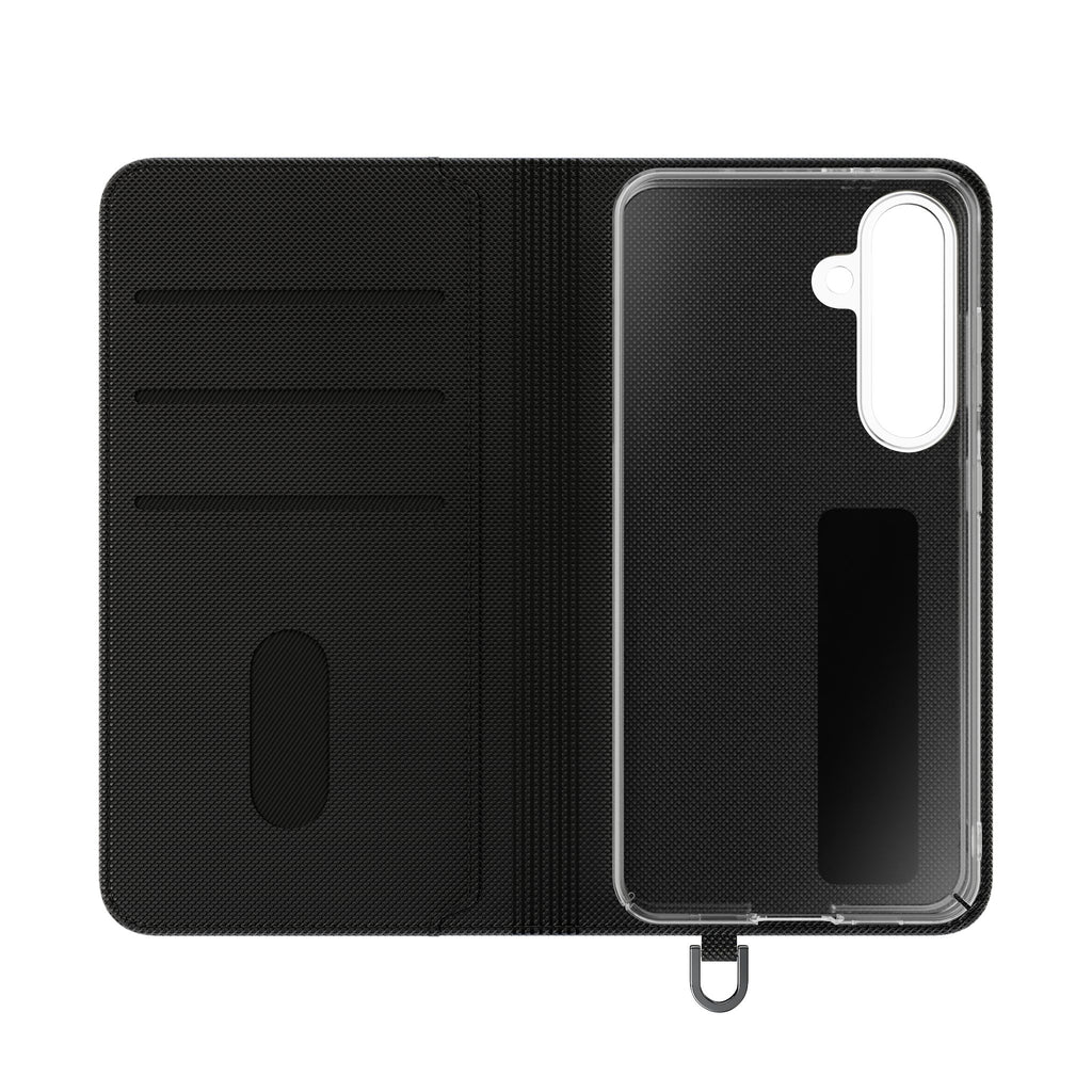 Teal Wallet Phone Flip Case — Cardholder Folio Cover