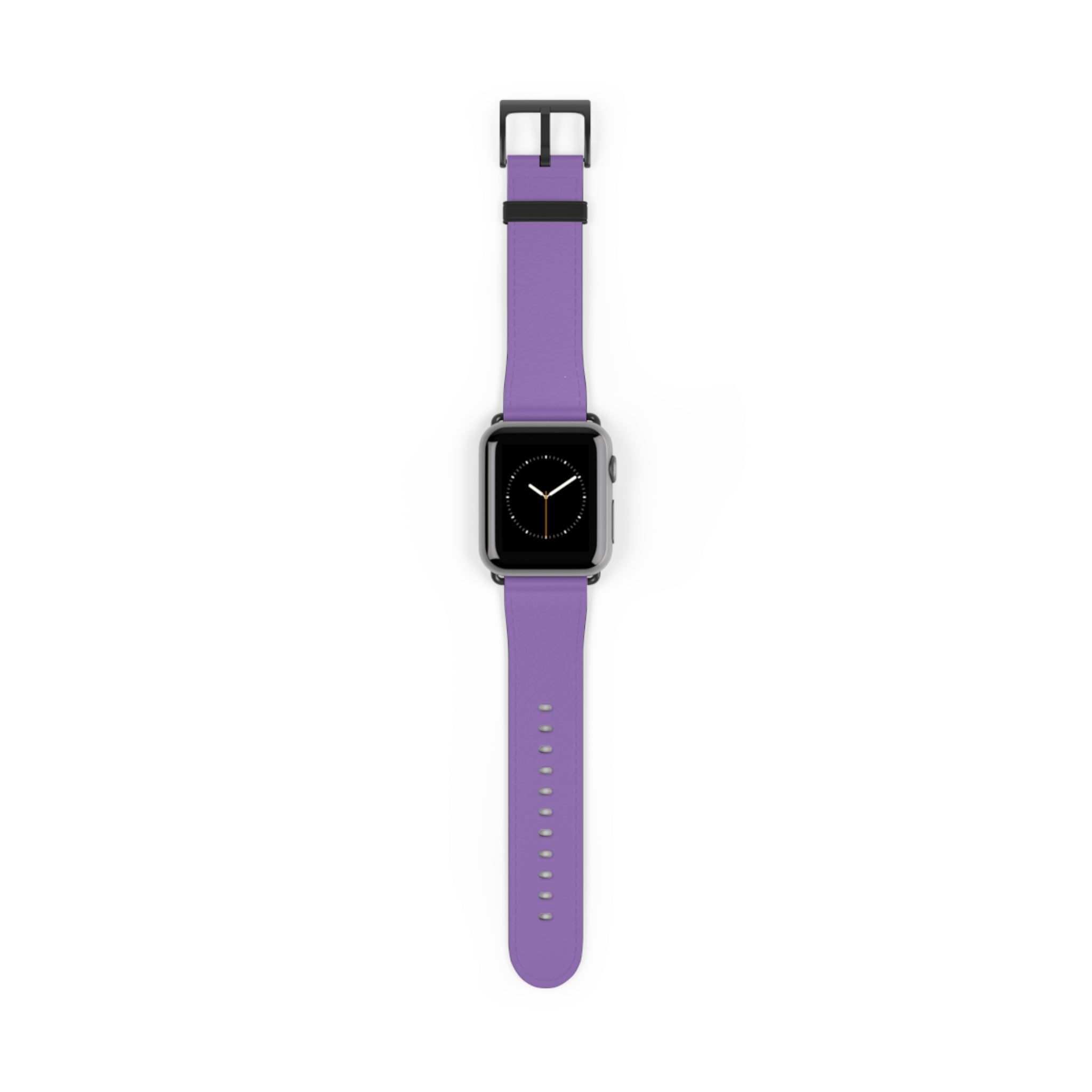 Purple Silicone Watch Band — Slim Comfortable Replacement Strap for Smartwatch