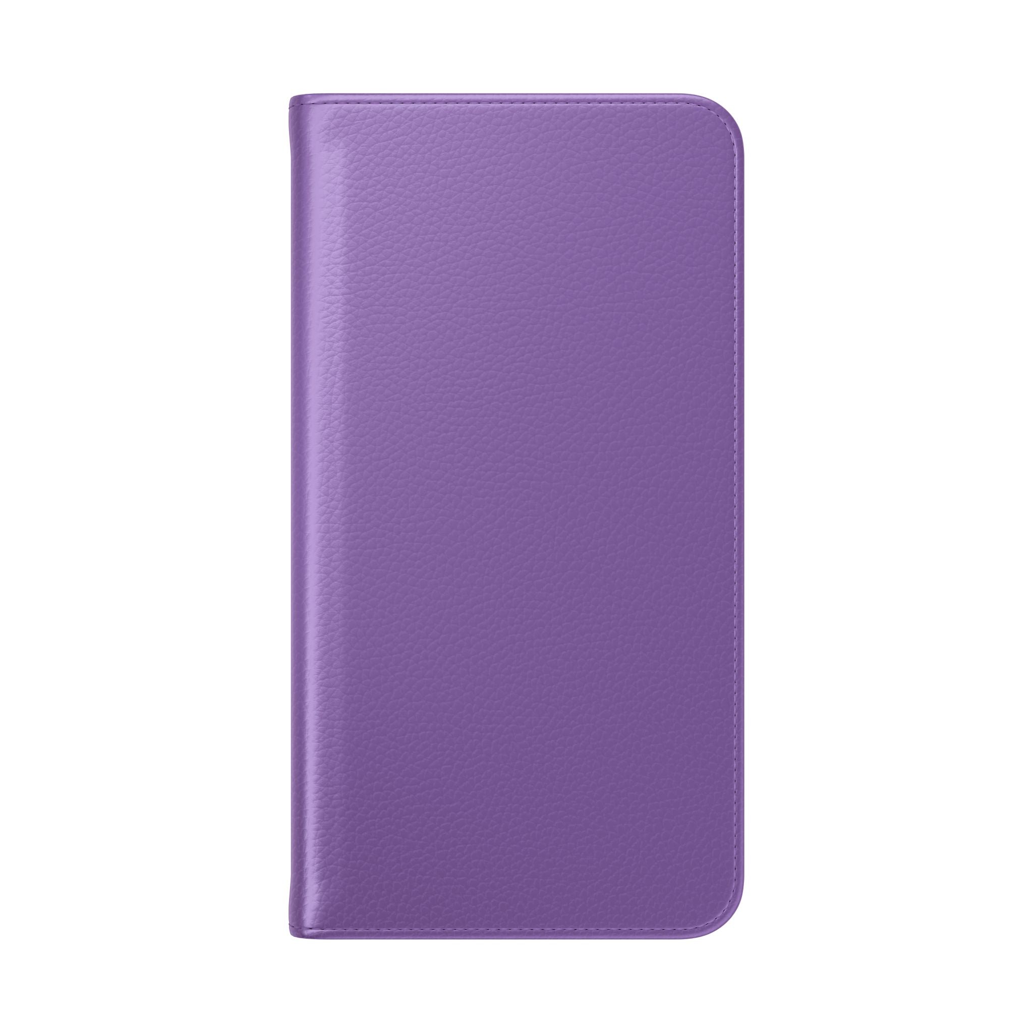 Mauve Wallet Phone Flip Case — Cardholder Folio Cover