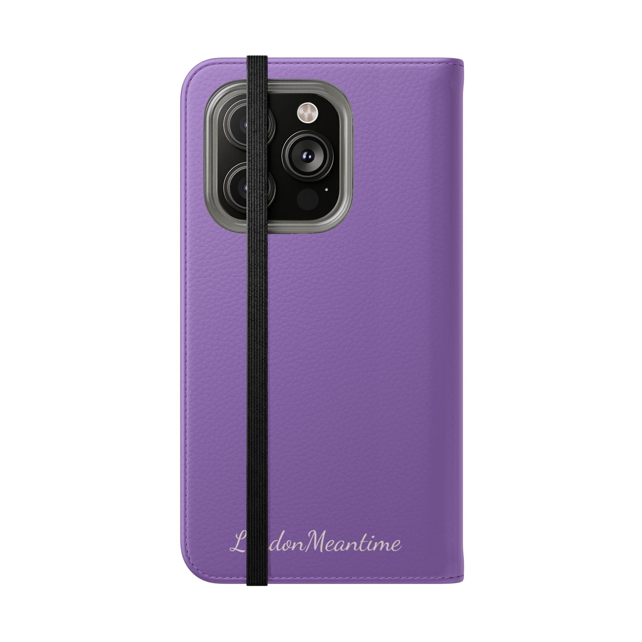 Mauve Wallet Phone Flip Case — Cardholder Folio Cover