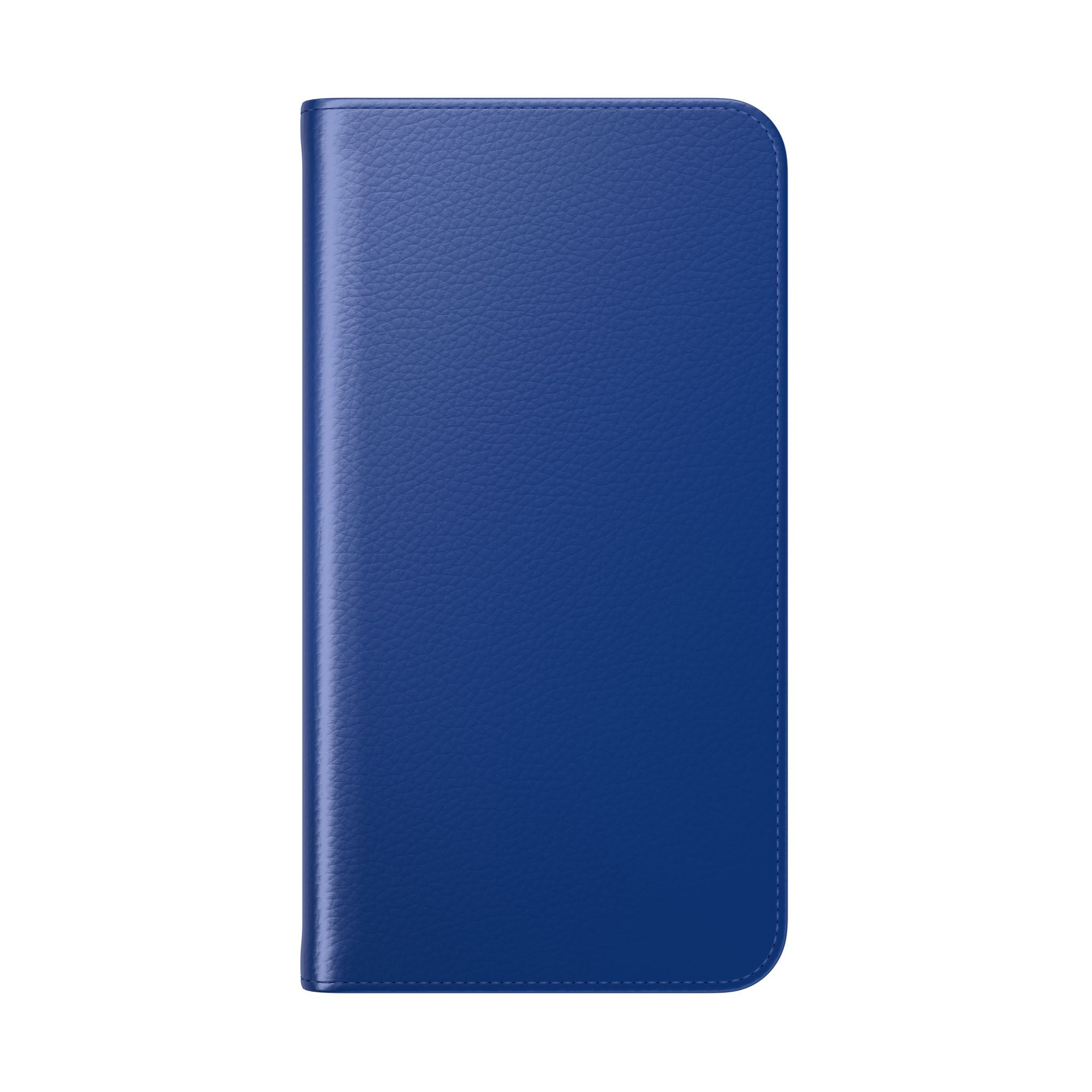 Royal blue Wallet Phone Flip Case — Cardholder Folio Cover