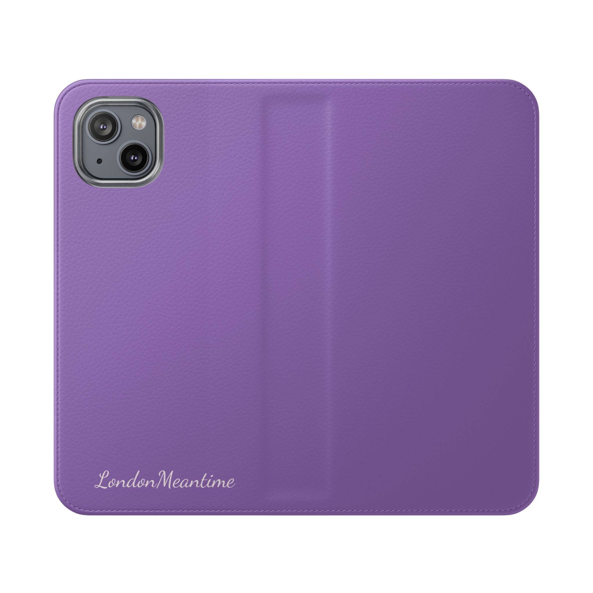 Mauve Wallet Phone Flip Case — Cardholder Folio Cover