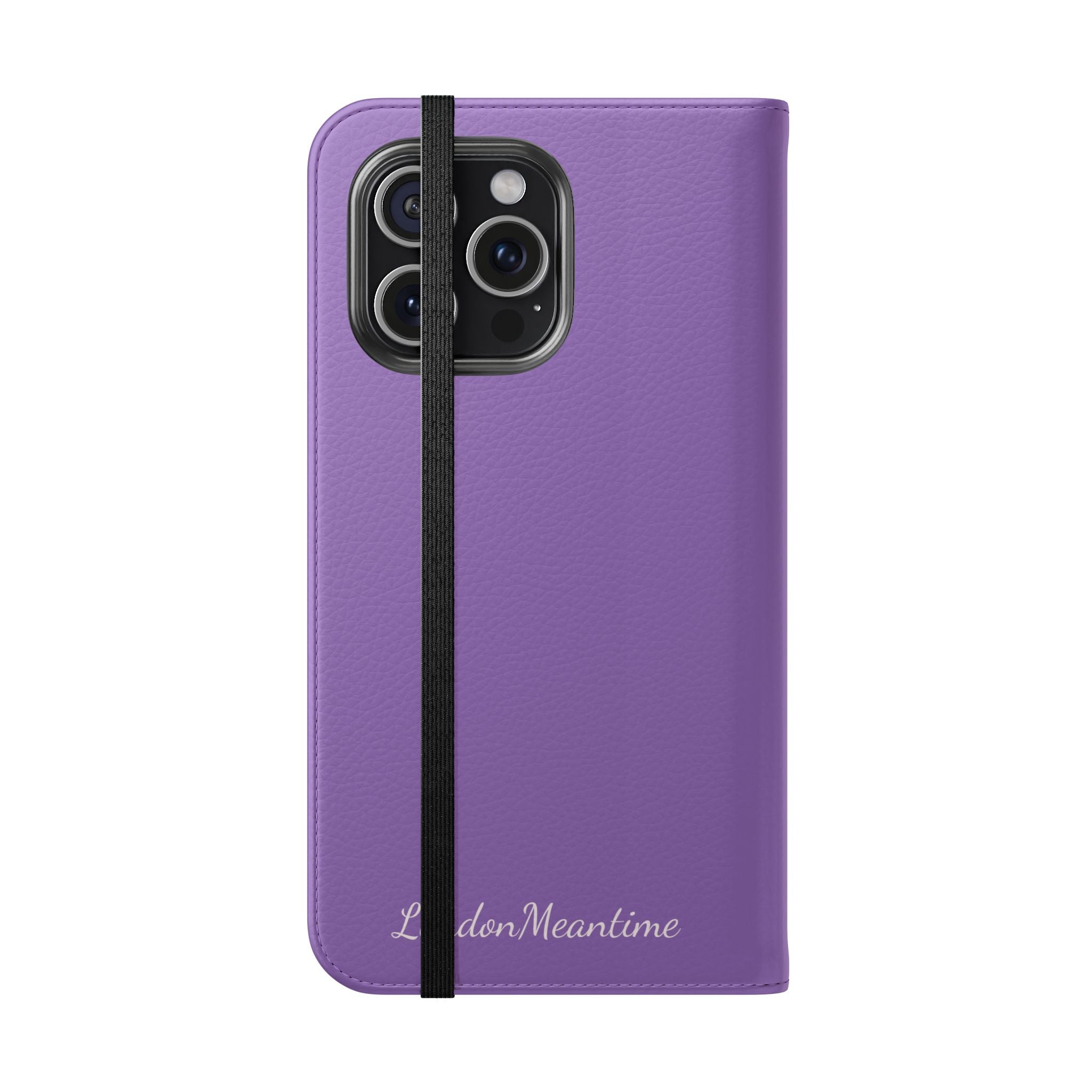 Mauve Wallet Phone Flip Case — Cardholder Folio Cover