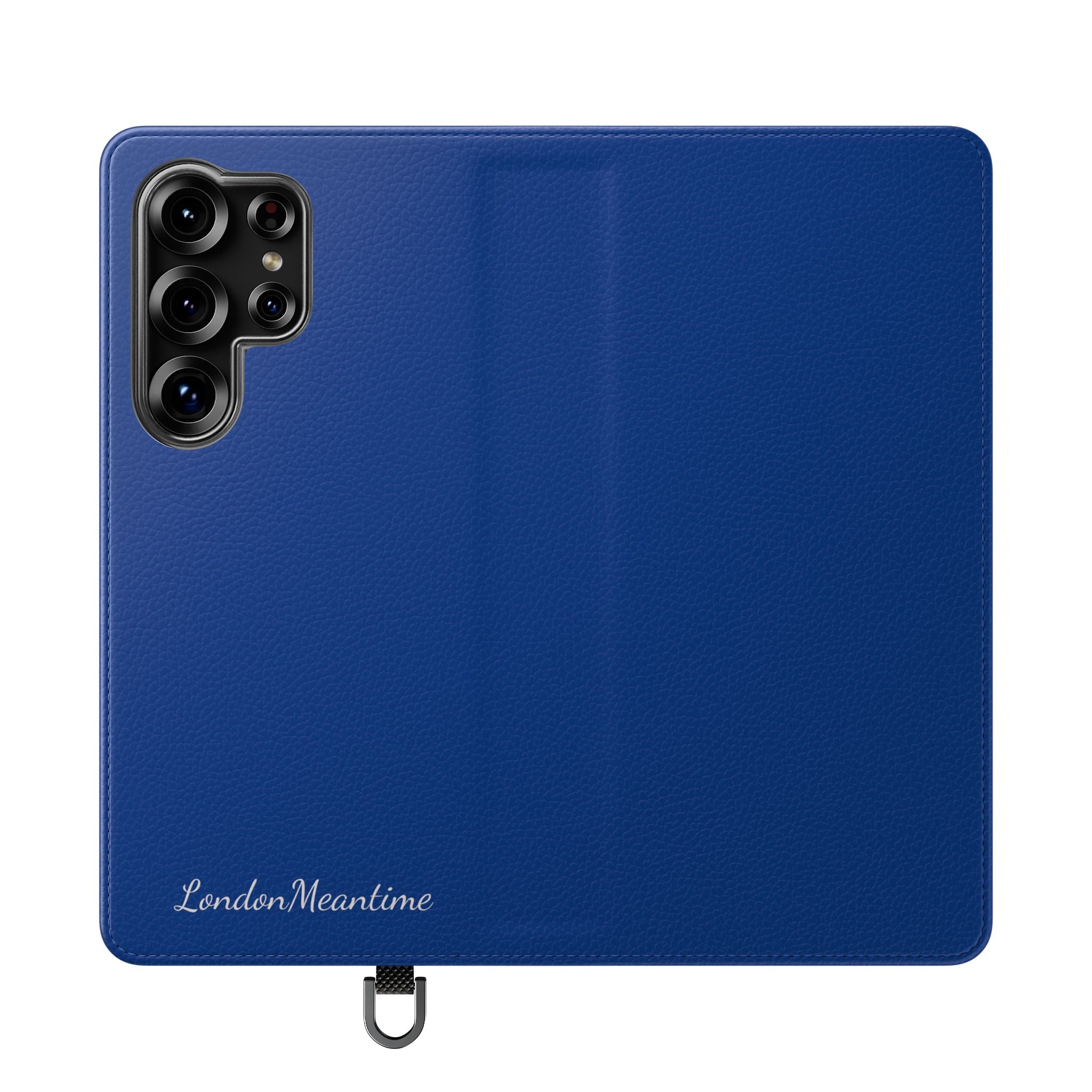 Royal blue Wallet Phone Flip Case — Cardholder Folio Cover