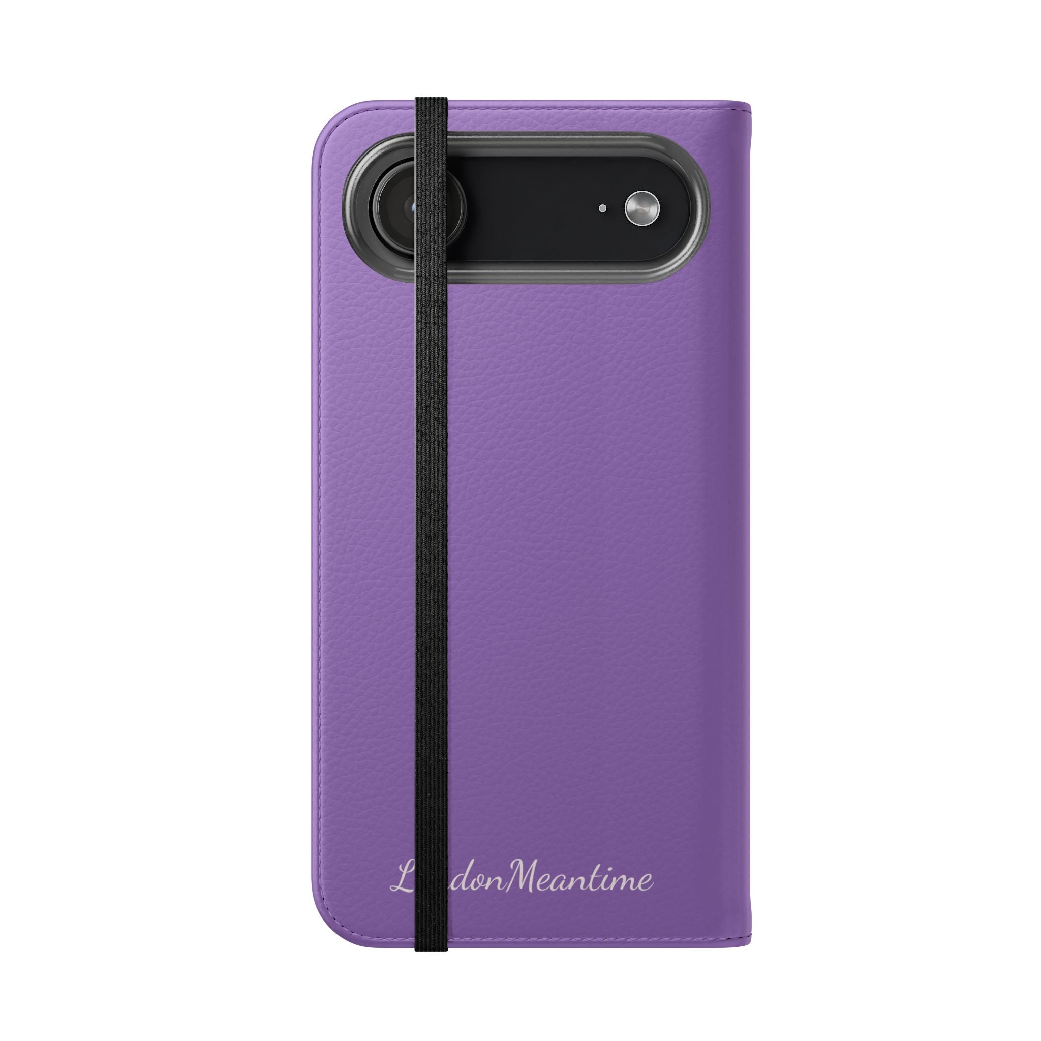 Mauve Wallet Phone Flip Case — Cardholder Folio Cover
