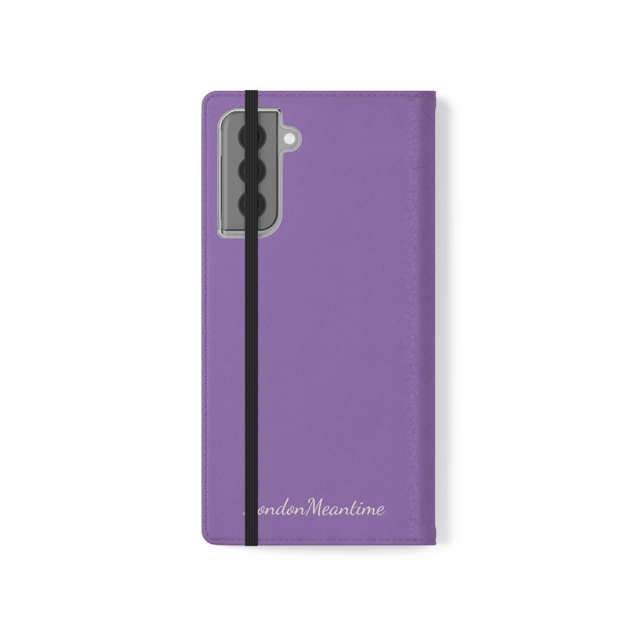 Mauve Wallet Phone Flip Case — Cardholder Folio Cover