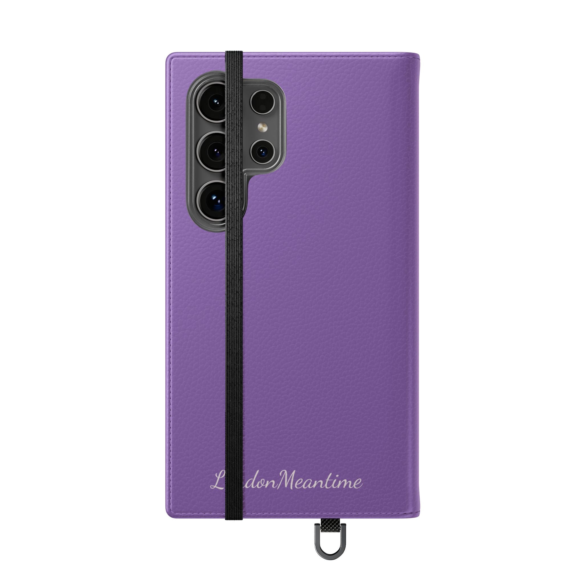Mauve Wallet Phone Flip Case — Cardholder Folio Cover