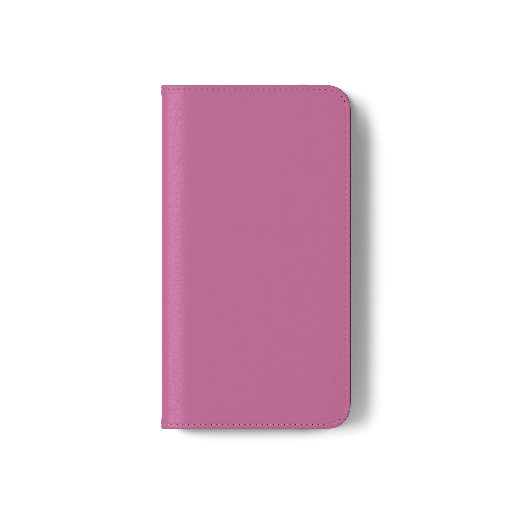 Pink Wallet Phone Flip Case — Cardholder Folio Cover