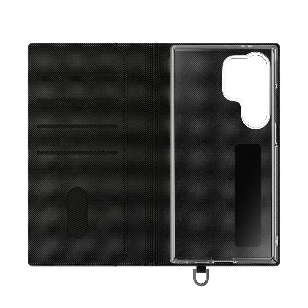 Royal blue Wallet Phone Flip Case — Cardholder Folio Cover