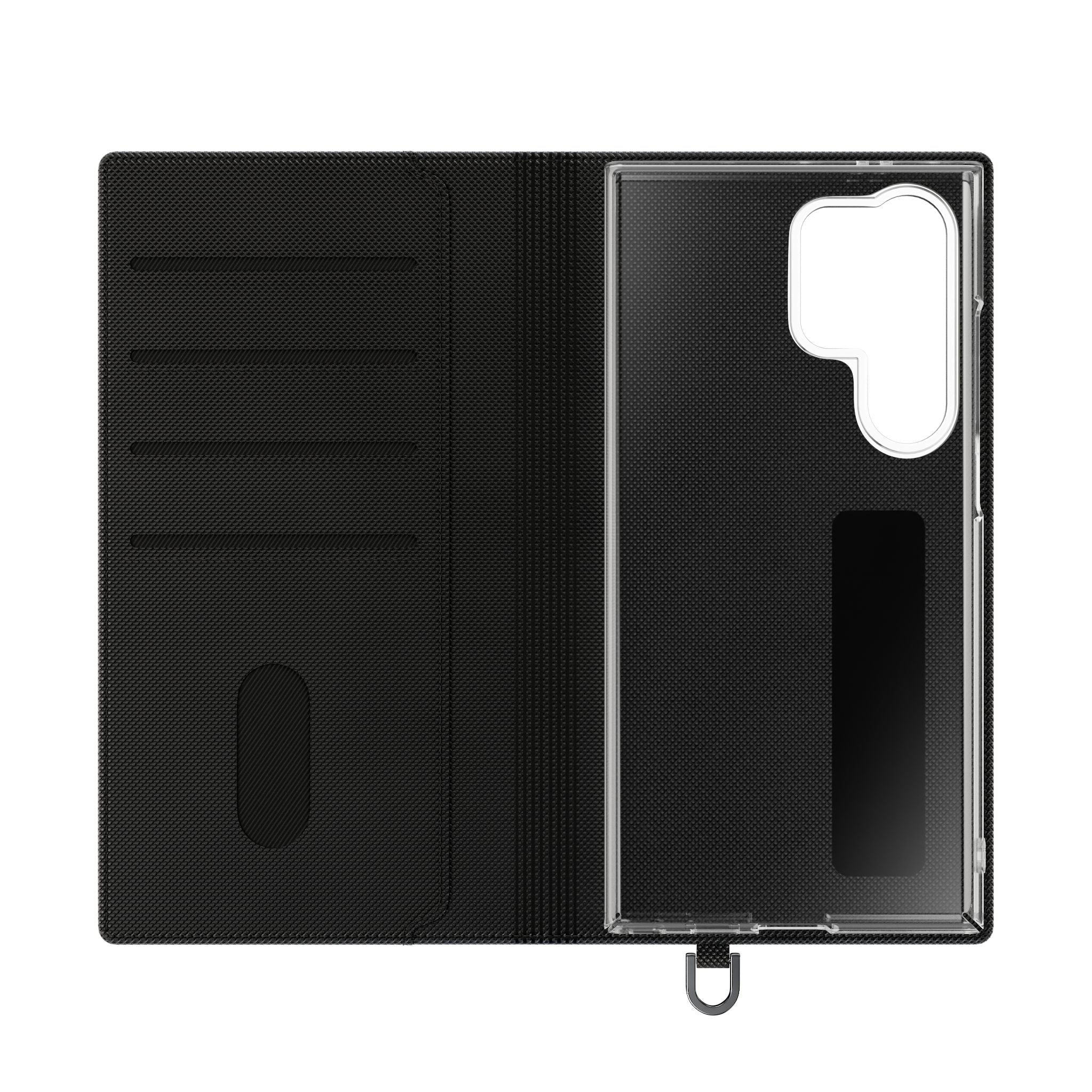 Royal blue Wallet Phone Flip Case — Cardholder Folio Cover