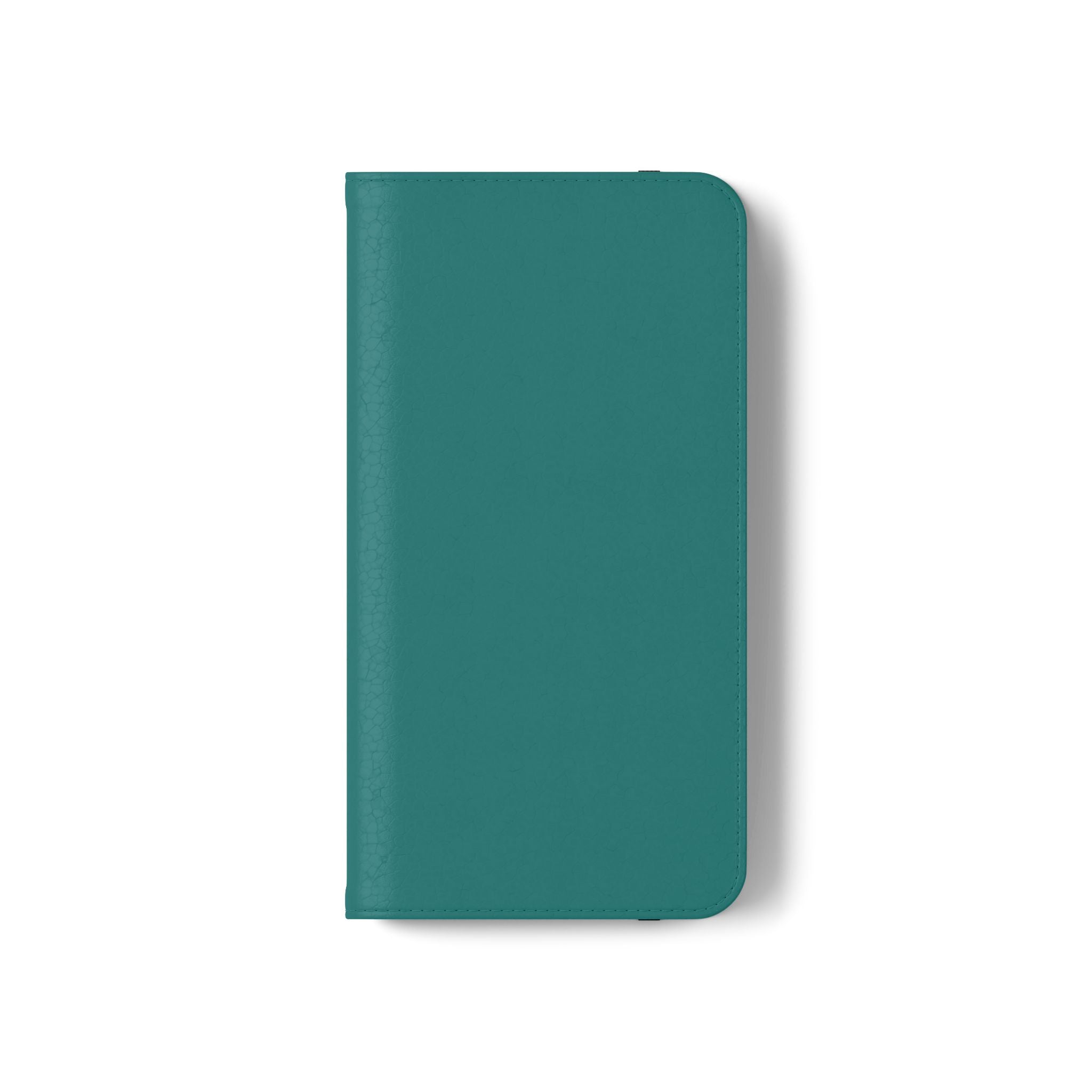 Teal Wallet Phone Flip Case — Cardholder Folio Cover