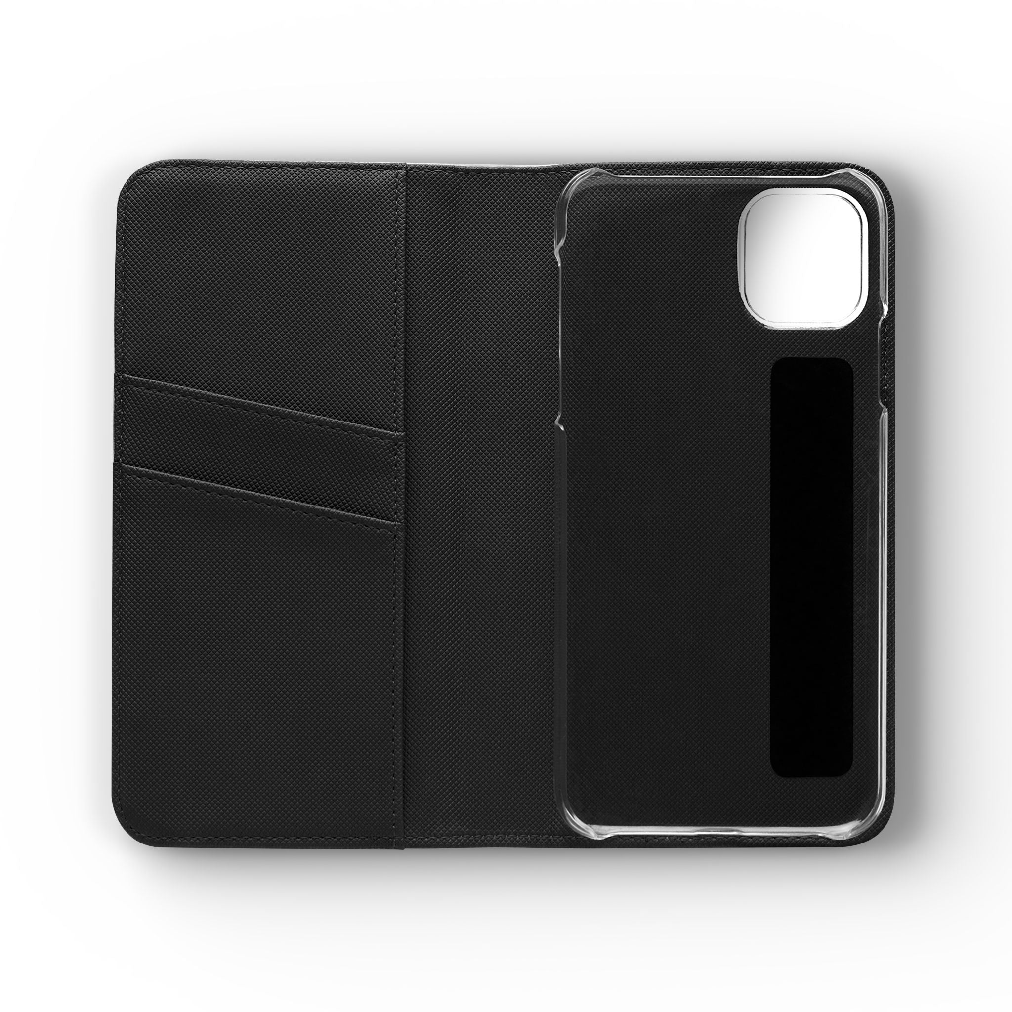 Royal blue Wallet Phone Flip Case — Cardholder Folio Cover