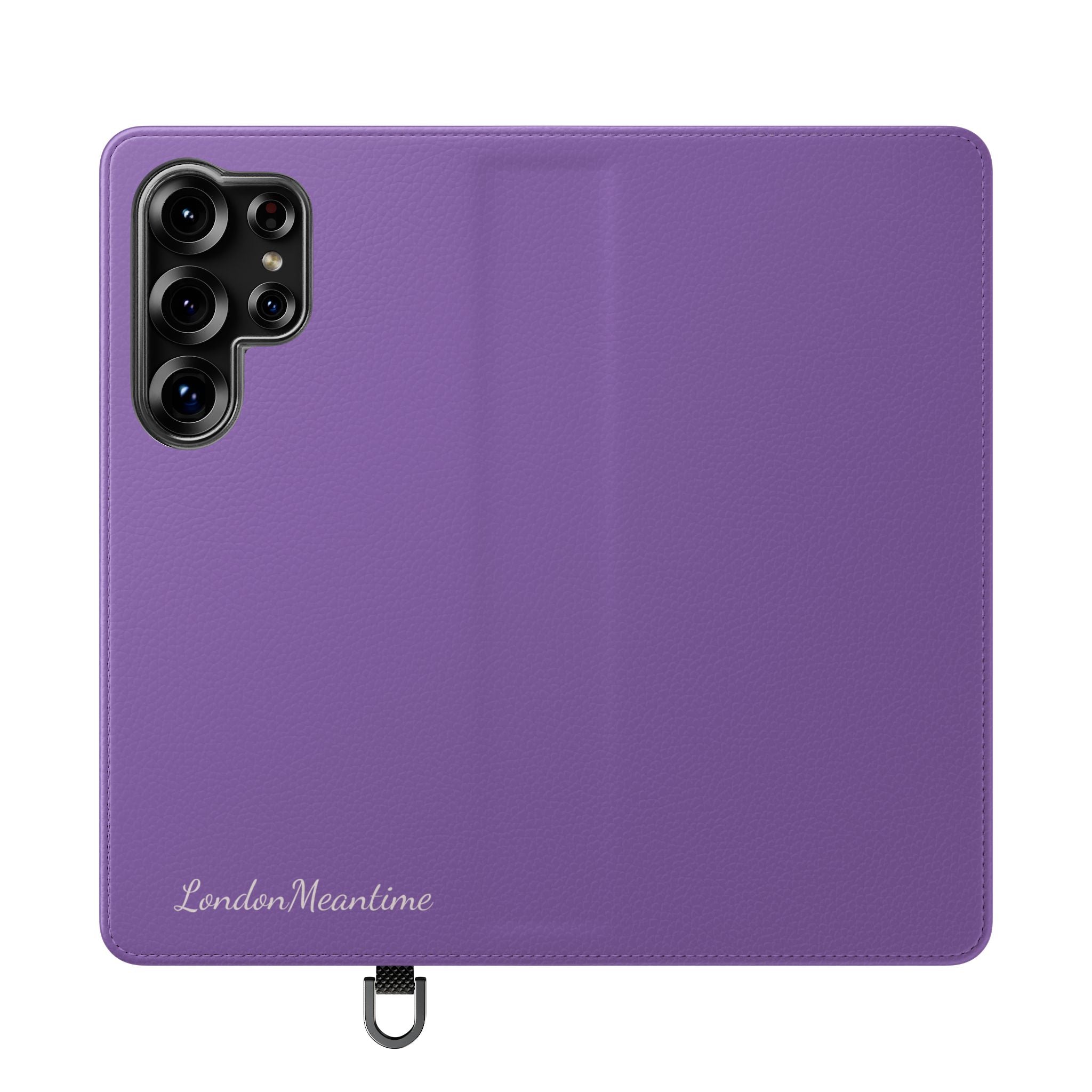 Mauve Wallet Phone Flip Case — Cardholder Folio Cover