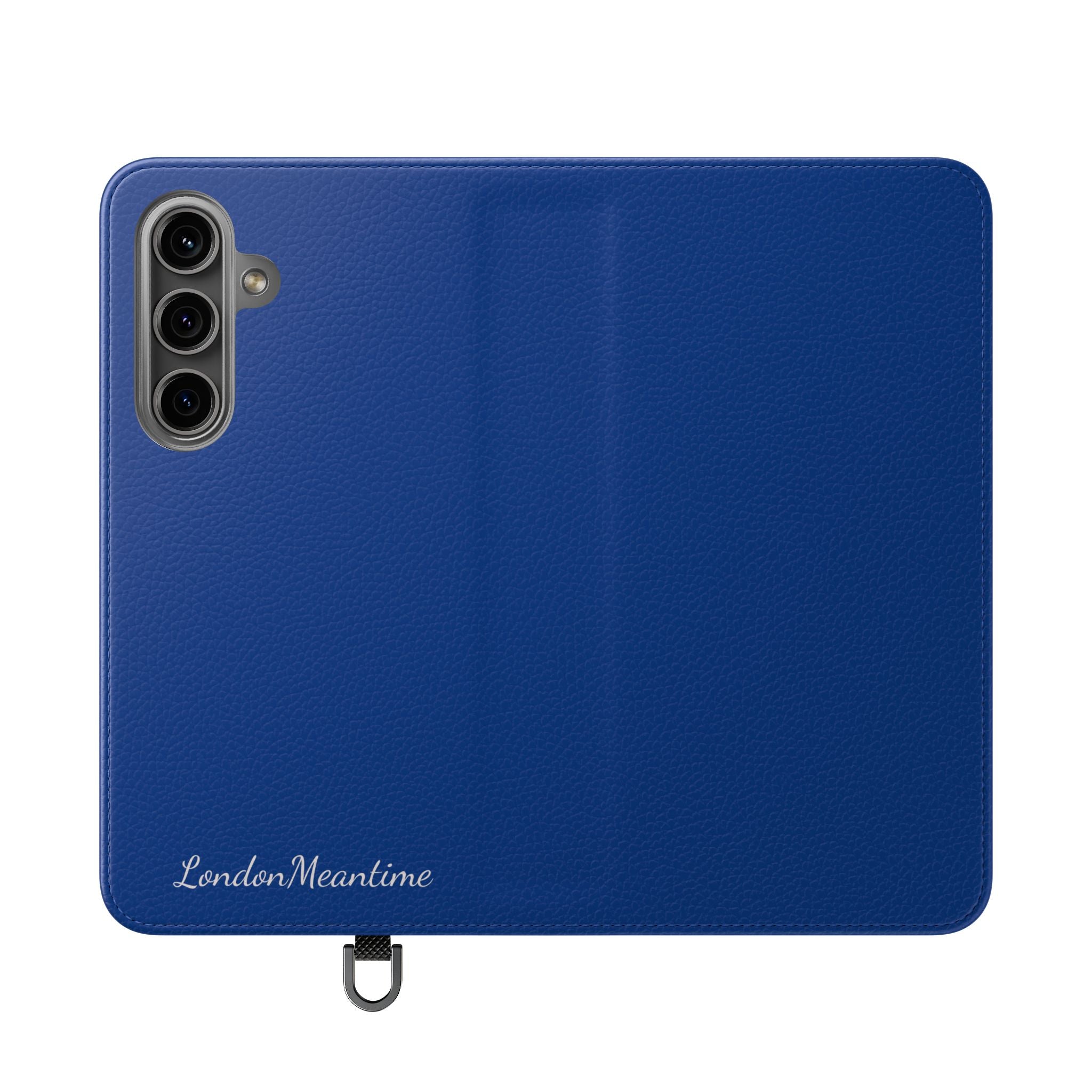 Royal blue Wallet Phone Flip Case — Cardholder Folio Cover