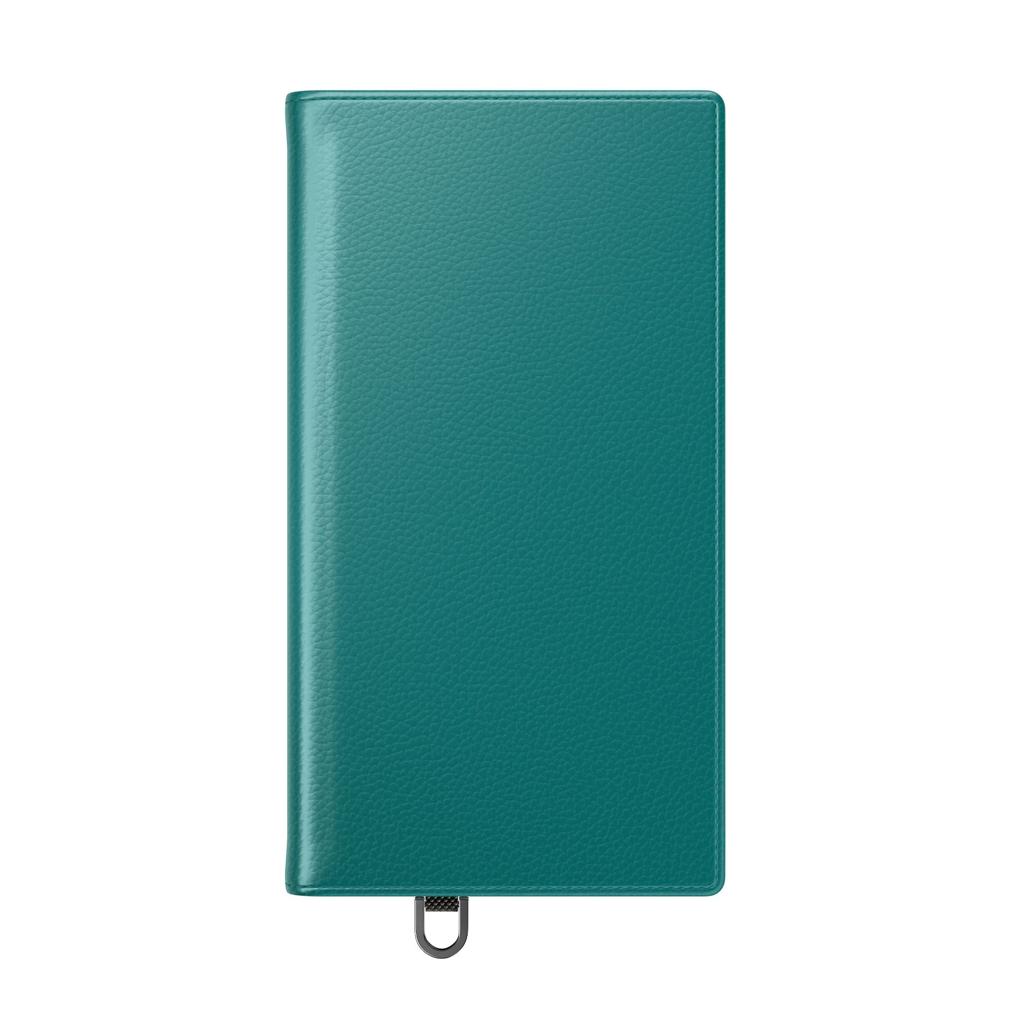Teal Wallet Phone Flip Case — Cardholder Folio Cover