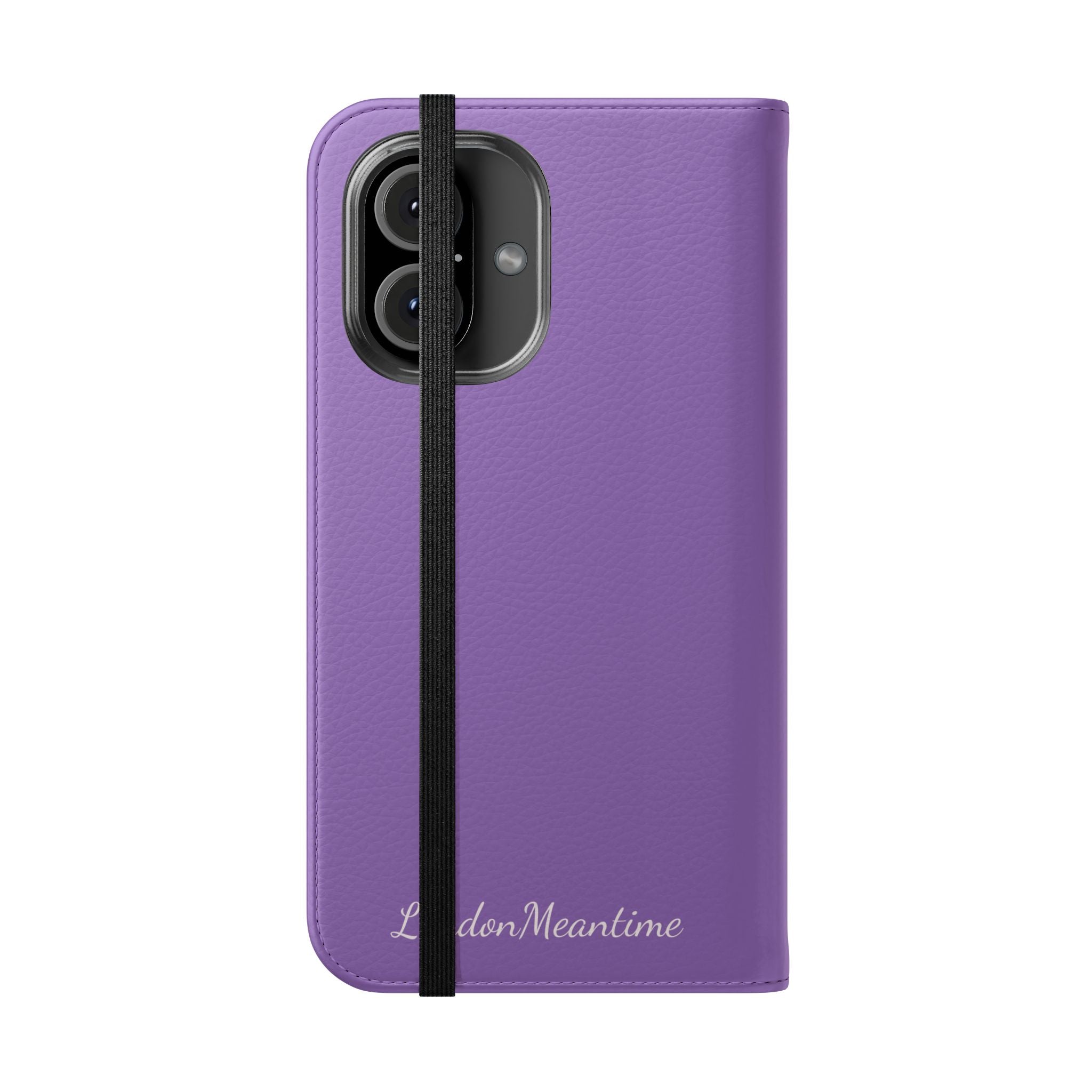 Mauve Wallet Phone Flip Case — Cardholder Folio Cover