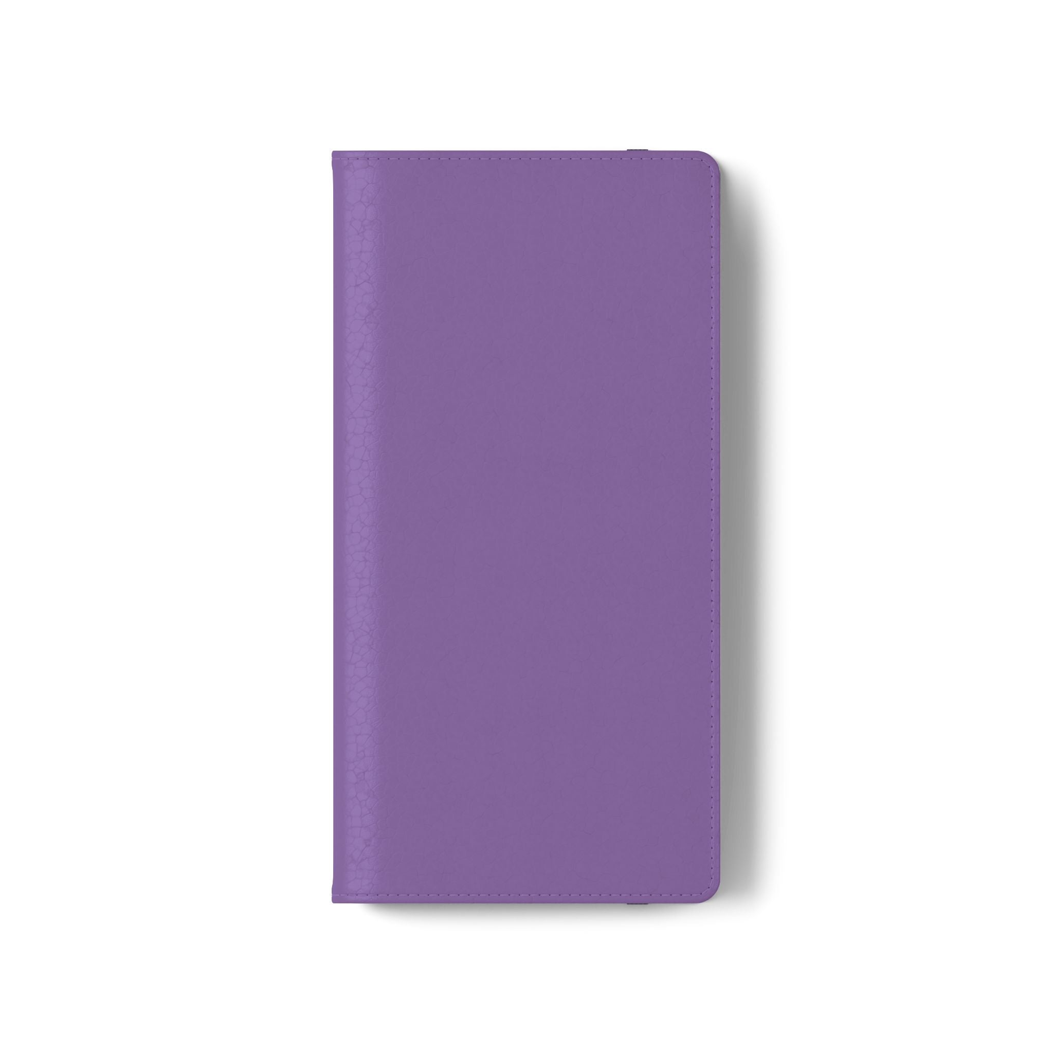 Mauve Wallet Phone Flip Case — Cardholder Folio Cover