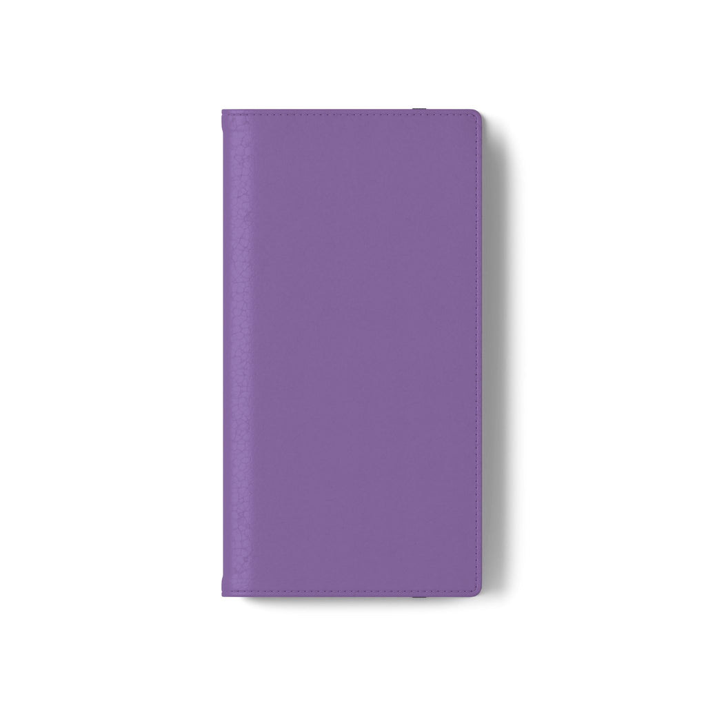 Mauve Wallet Phone Flip Case — Cardholder Folio Cover