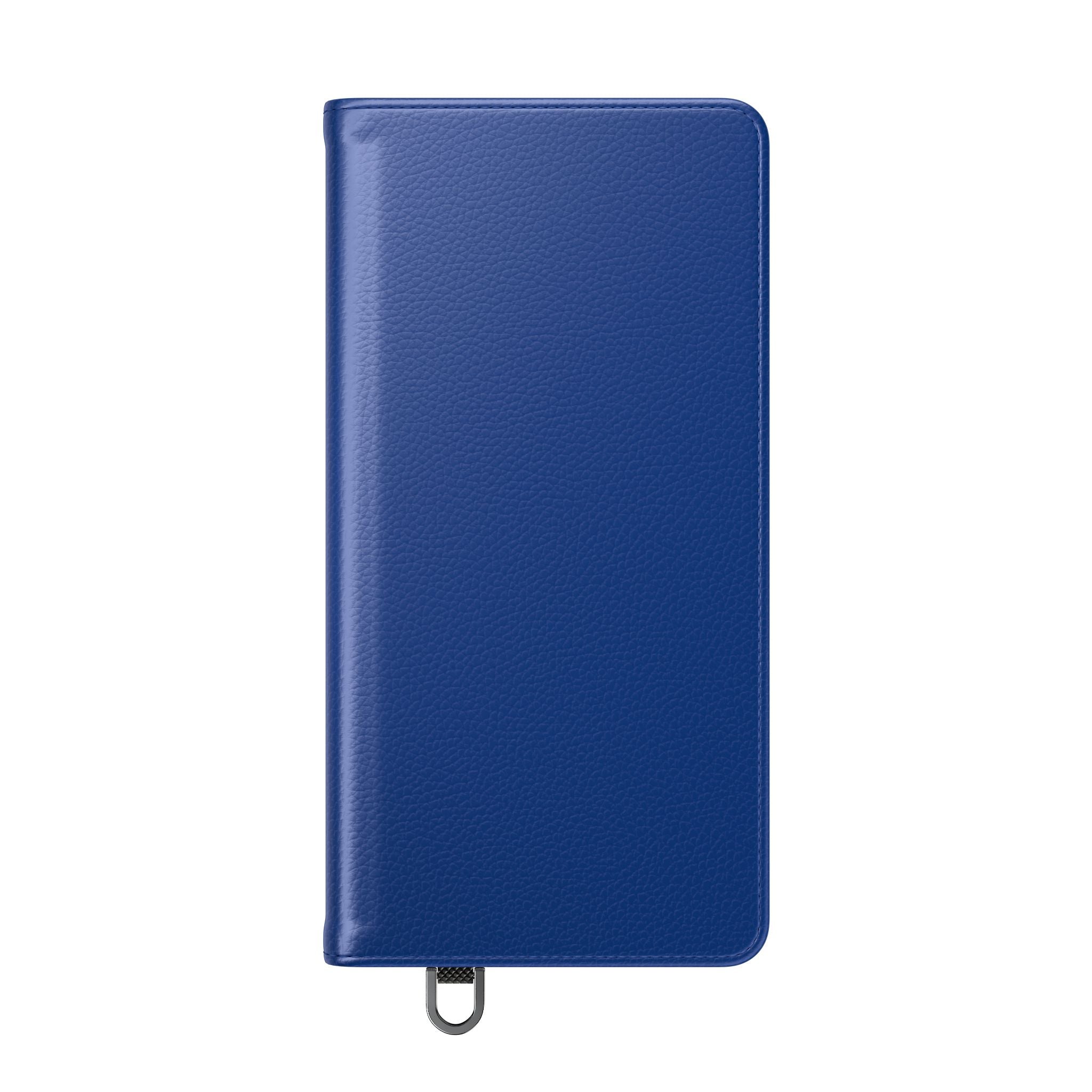 Royal blue Wallet Phone Flip Case — Cardholder Folio Cover
