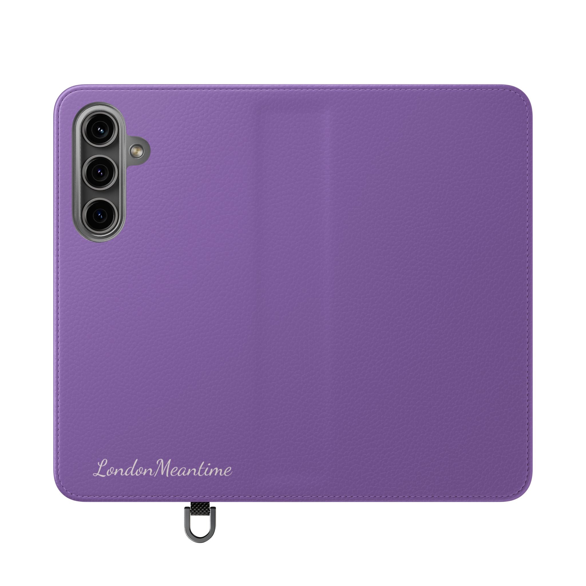 Mauve Wallet Phone Flip Case — Cardholder Folio Cover