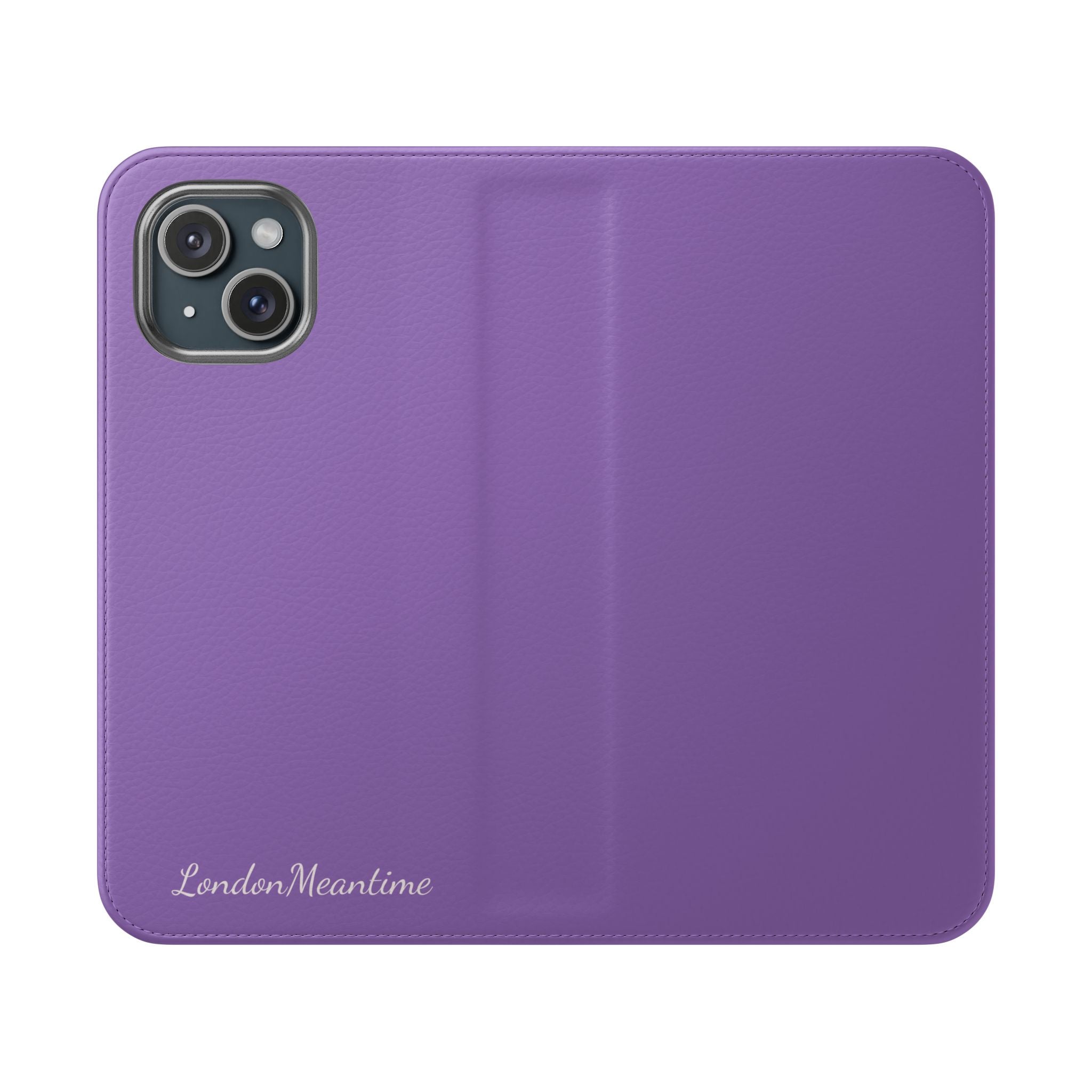 Mauve Wallet Phone Flip Case — Cardholder Folio Cover