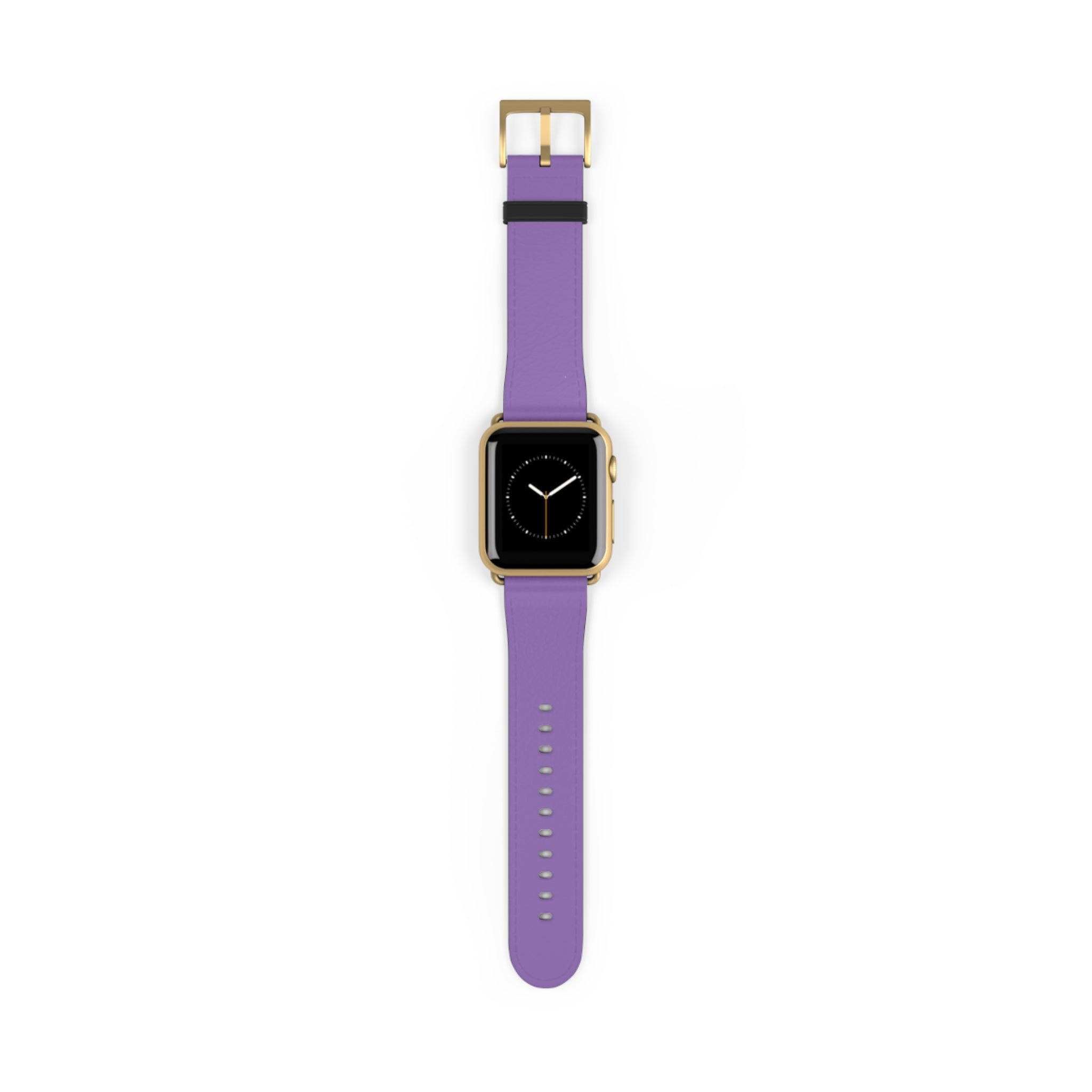 Purple Silicone Watch Band — Slim Comfortable Replacement Strap for Smartwatch