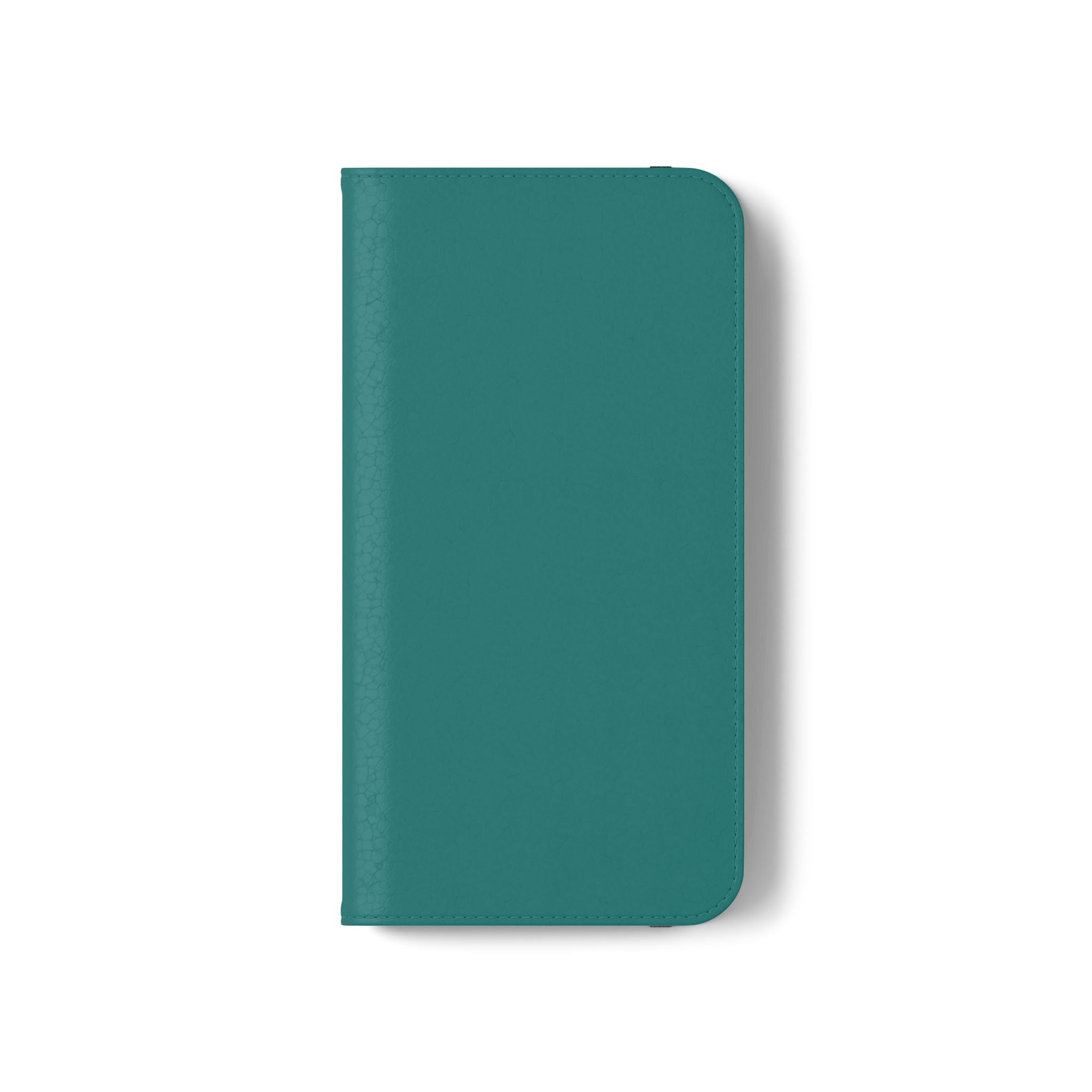Teal Wallet Phone Flip Case — Cardholder Folio Cover